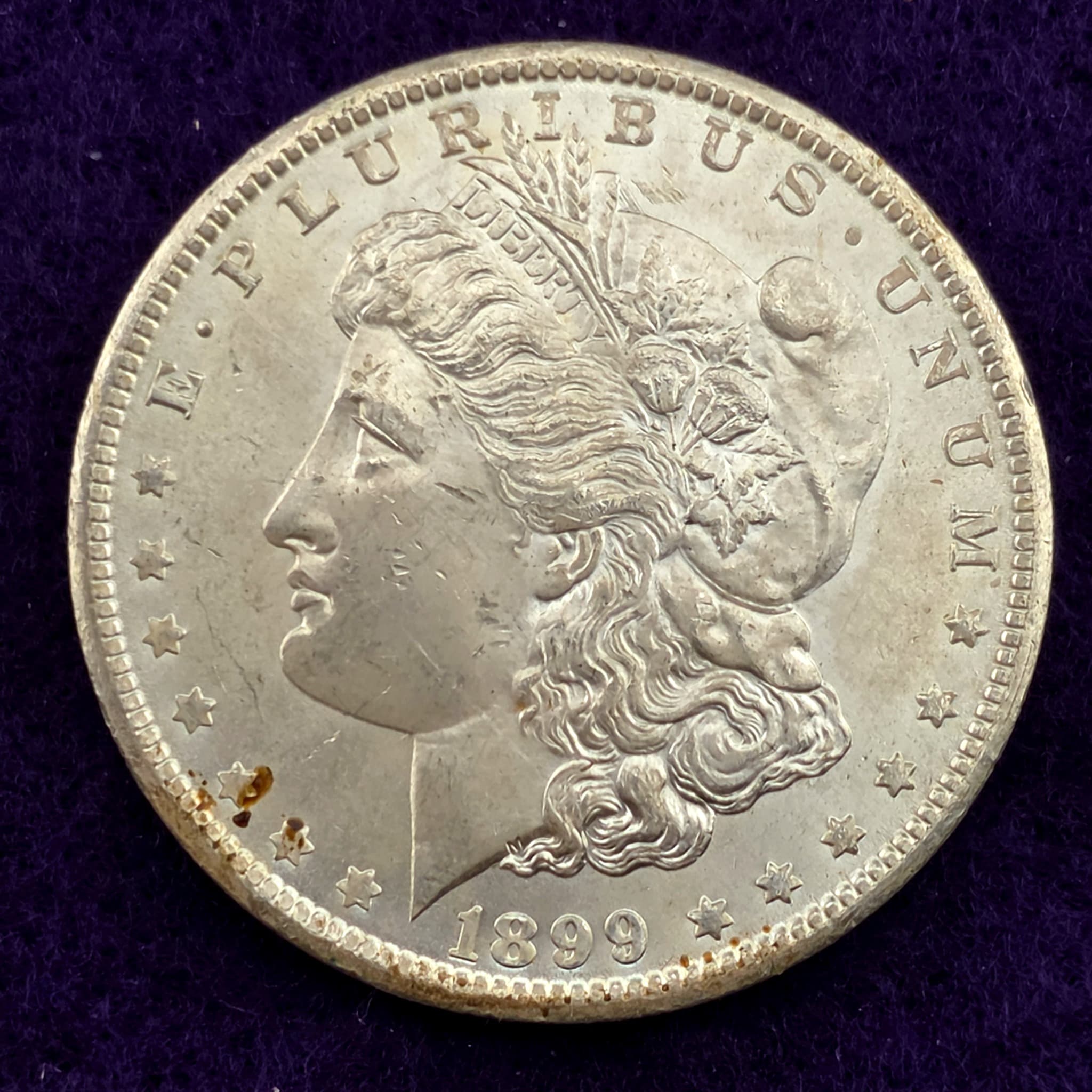 1899-O Morgan Silver Dollar, 90% Silver