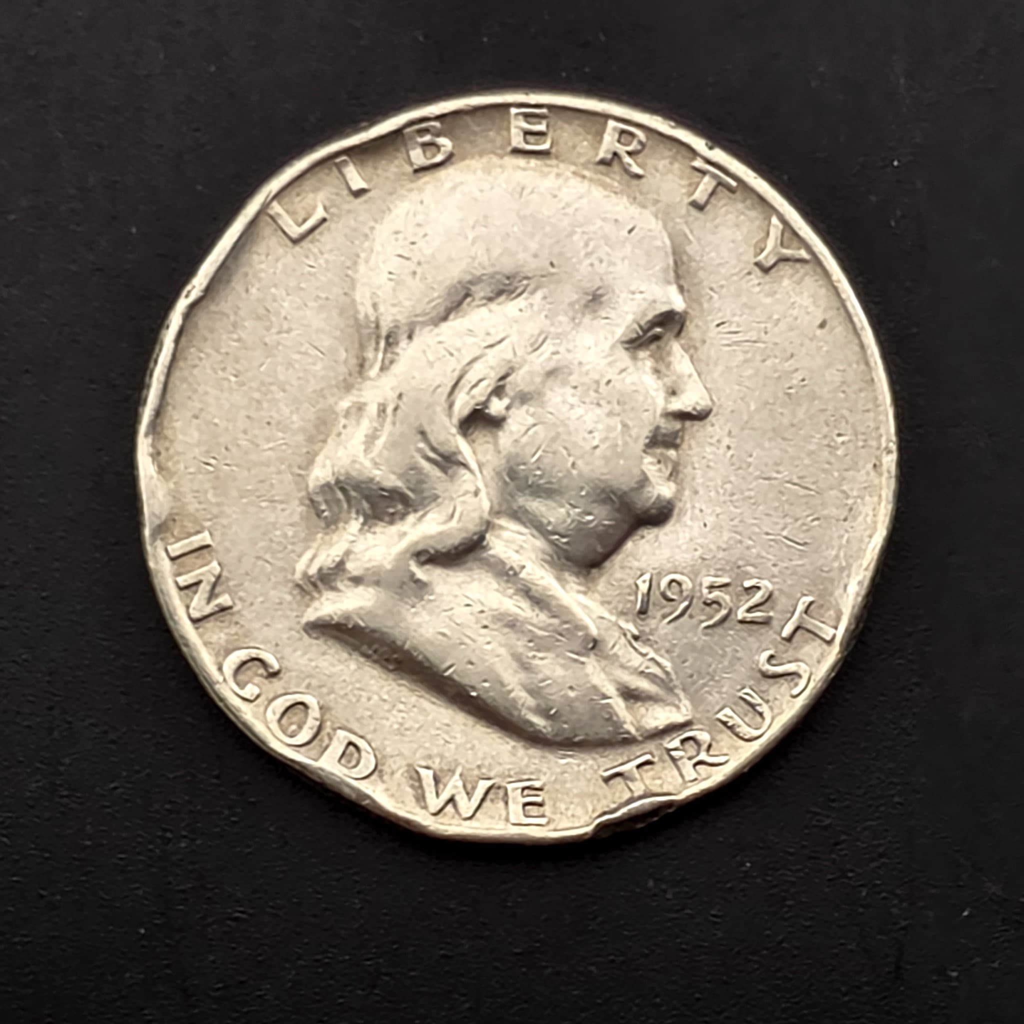 1952-D Franklin Half Dollar, 90% Silver