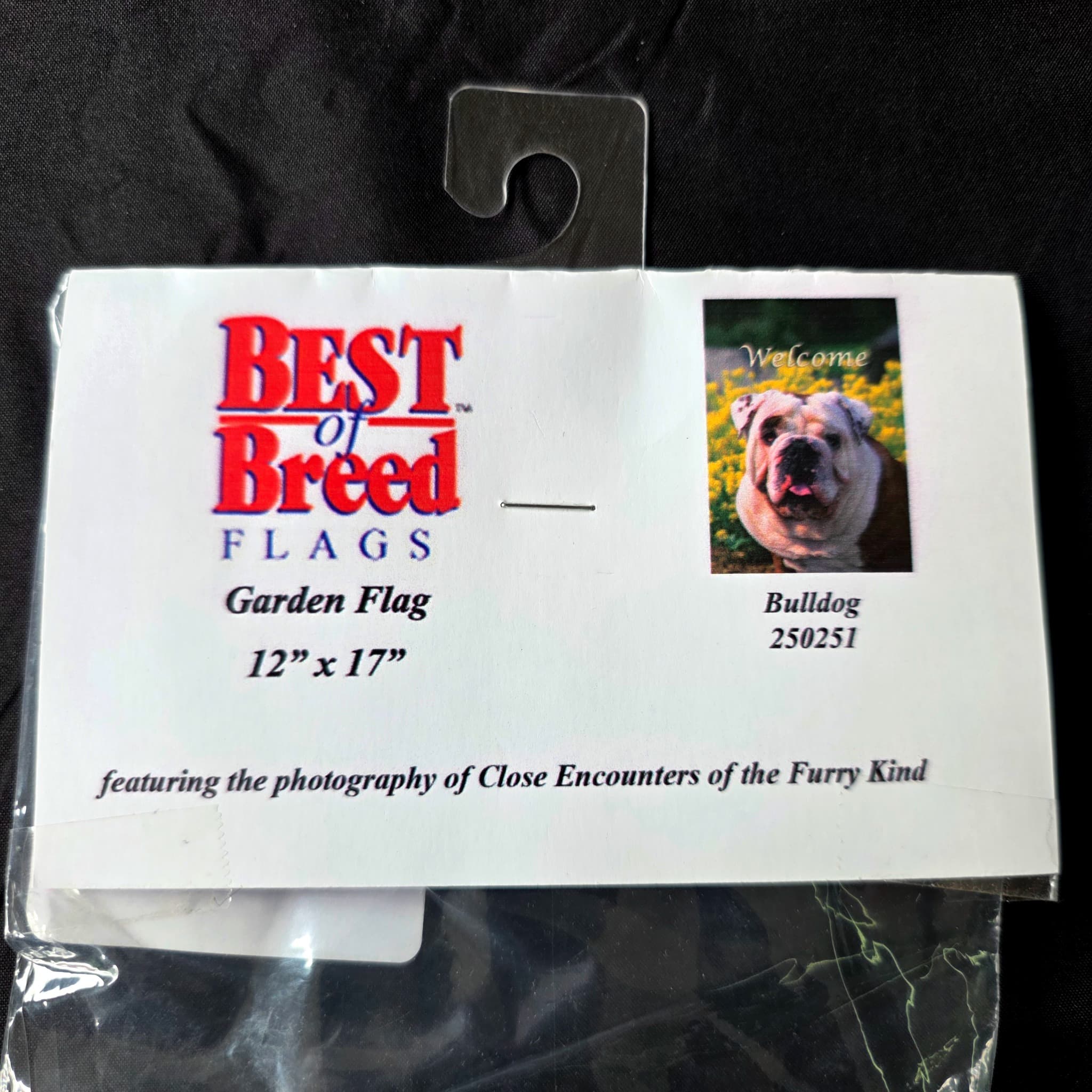 Best of Breed Bulldog Welcome Garden Flag, 12x17