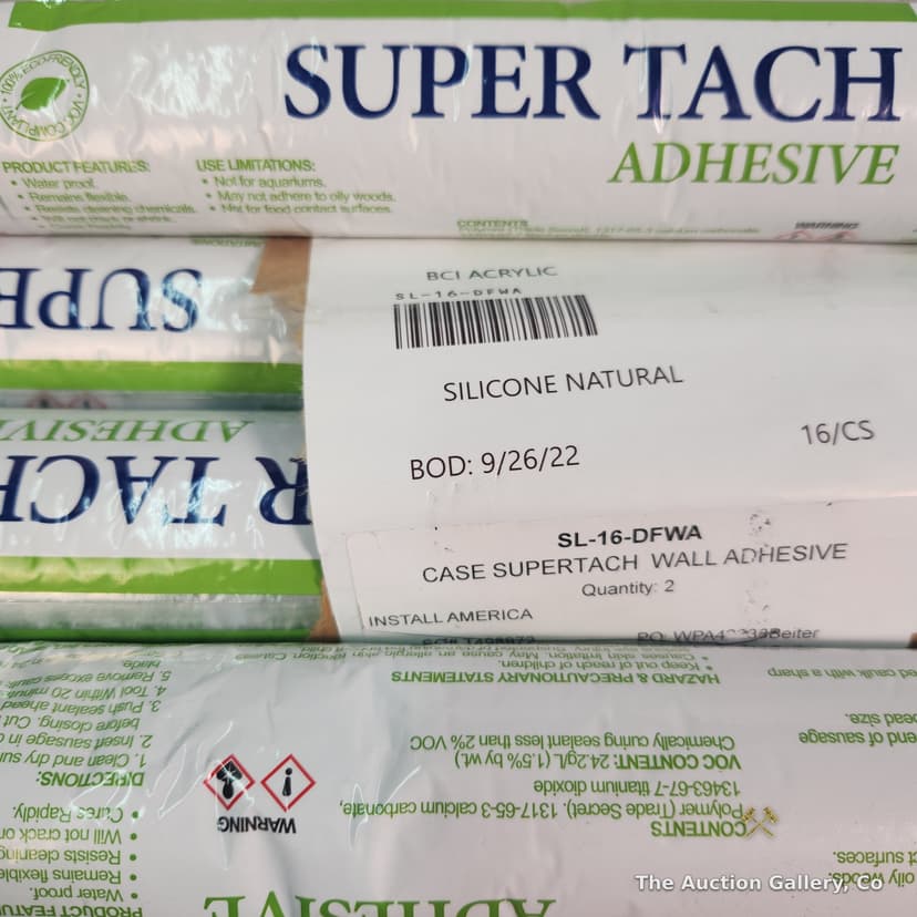 Super Tach Wall Adhesive Sausage Tubes, Lot of 11 โ photo 2