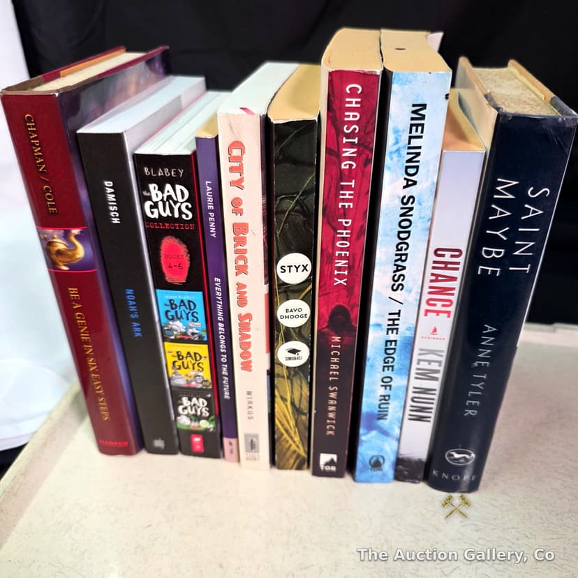 Mixed Lot of 9 Books, All New