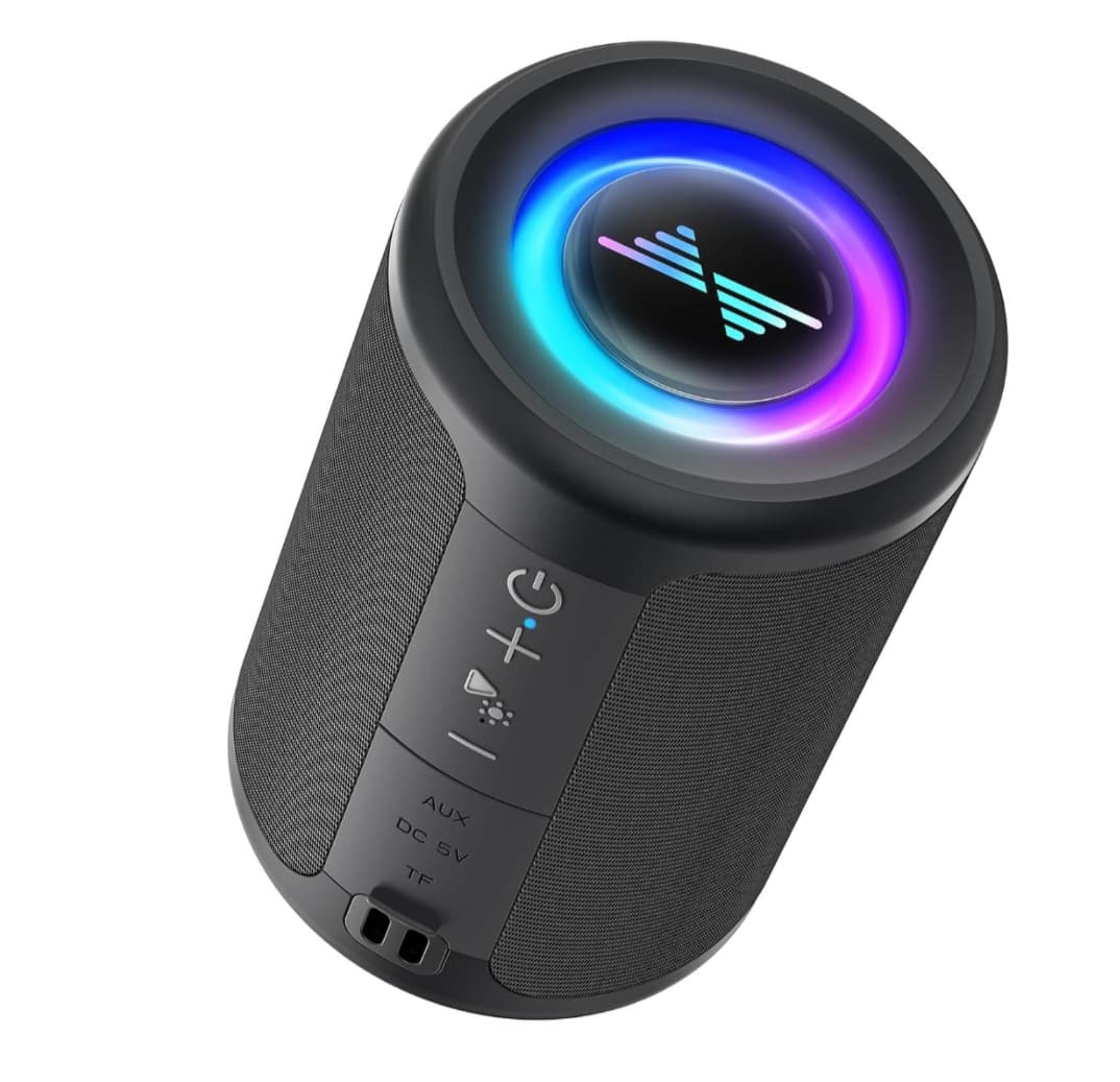 Portable Bluetooth Speaker - Lights Up