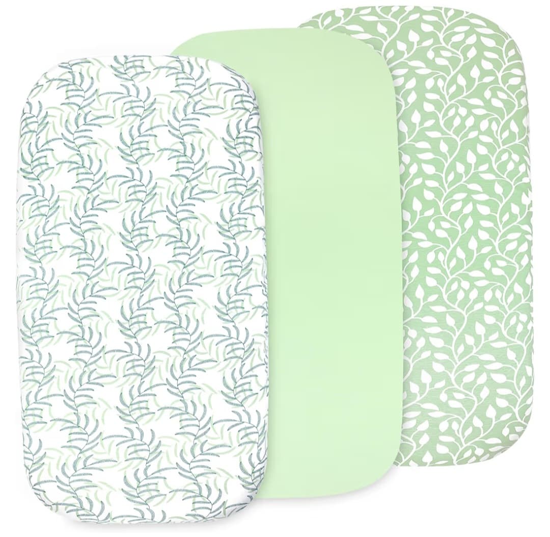 Bassinet Cotton Sheets (3pc)