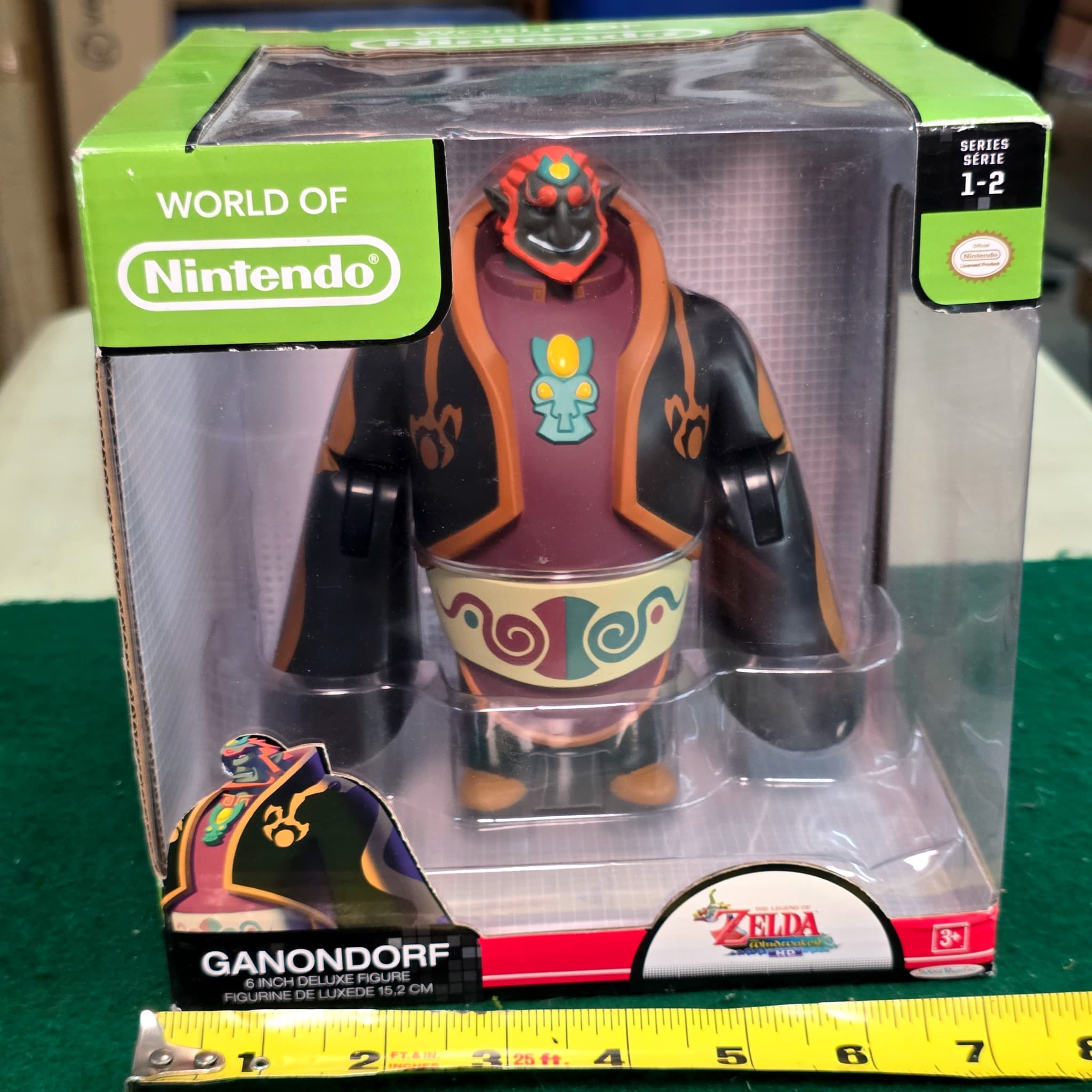 World of Nintendo Ganondorf 6" Deluxe Figure, Zelda Windwaker