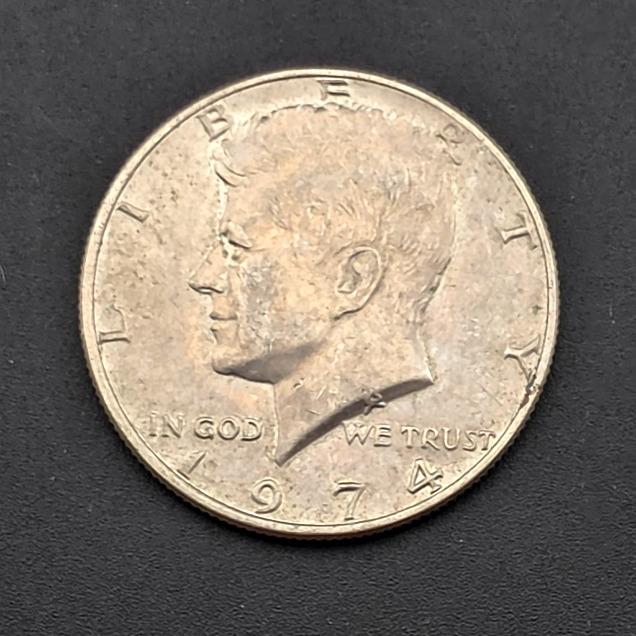 1974 Kennedy Half Dollar, Philadelphia (No Mint Mark)
