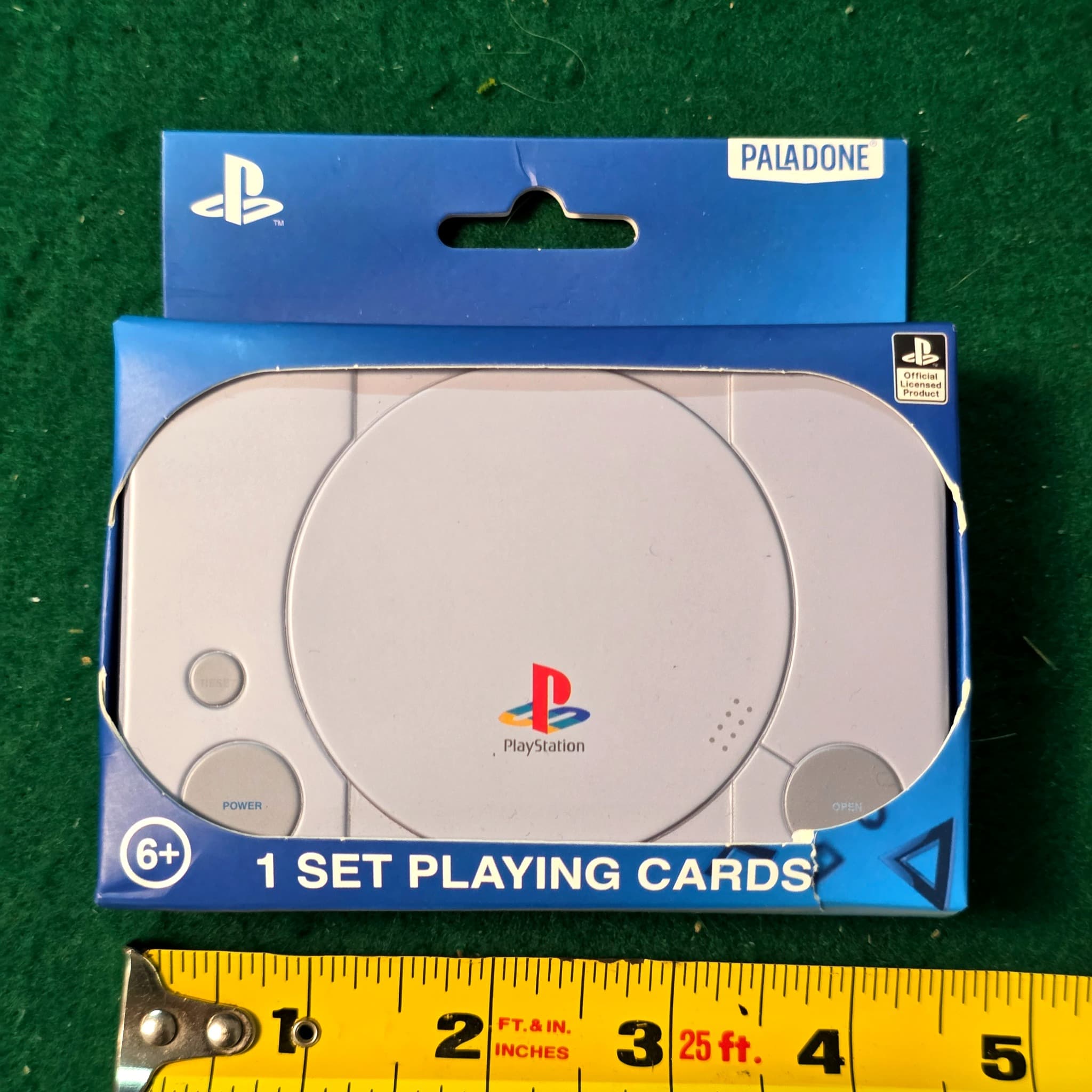 Paladone PlayStation PS1 Playing Card Set, New in Box