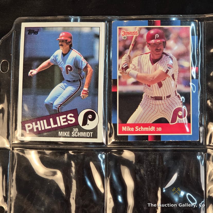 Mike Schmidt Philadelphia Phillies Baseball Cards, Lot of 38 โ photo 6