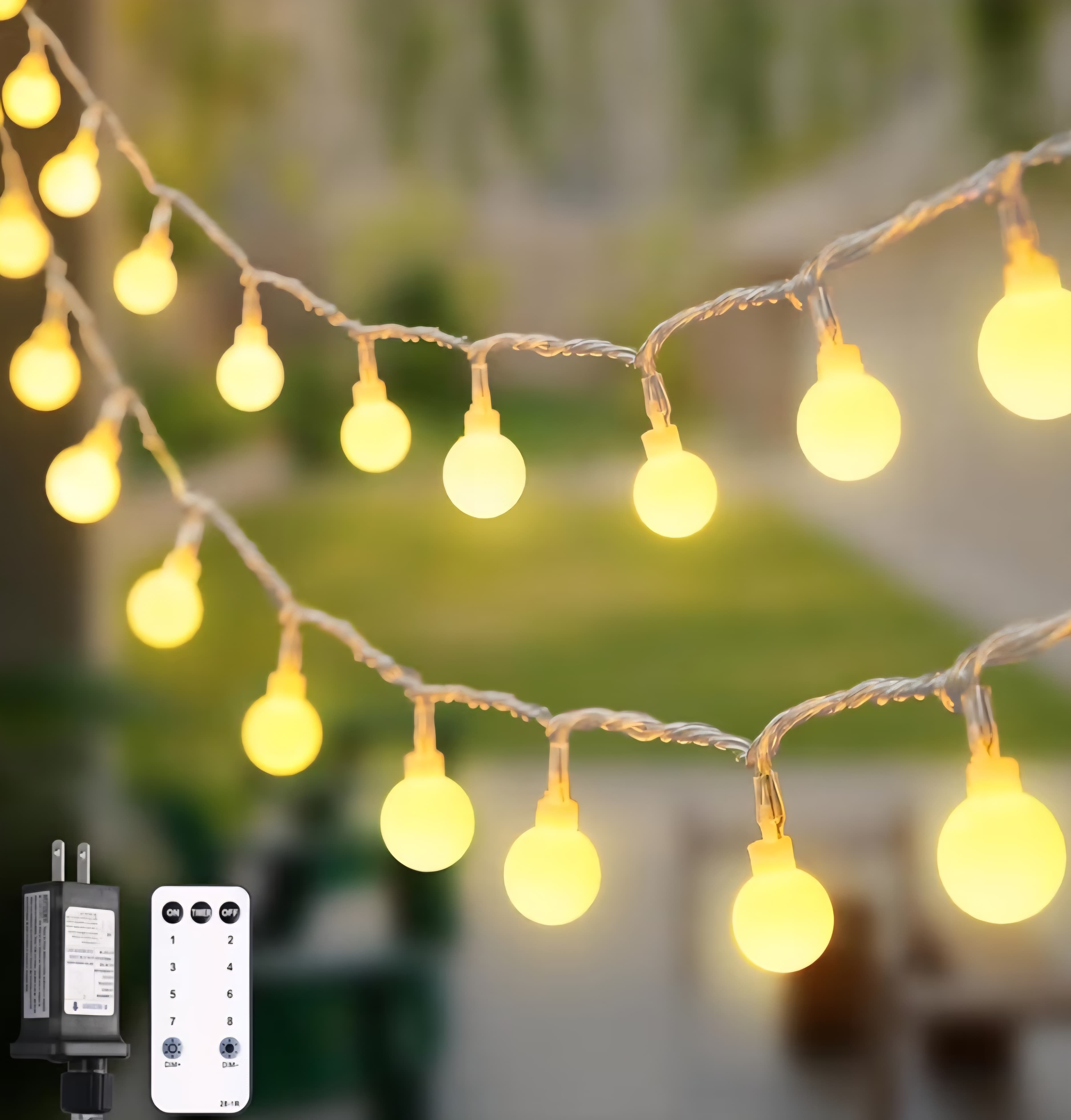 33ft - 100 LED String Lights - Waterproof