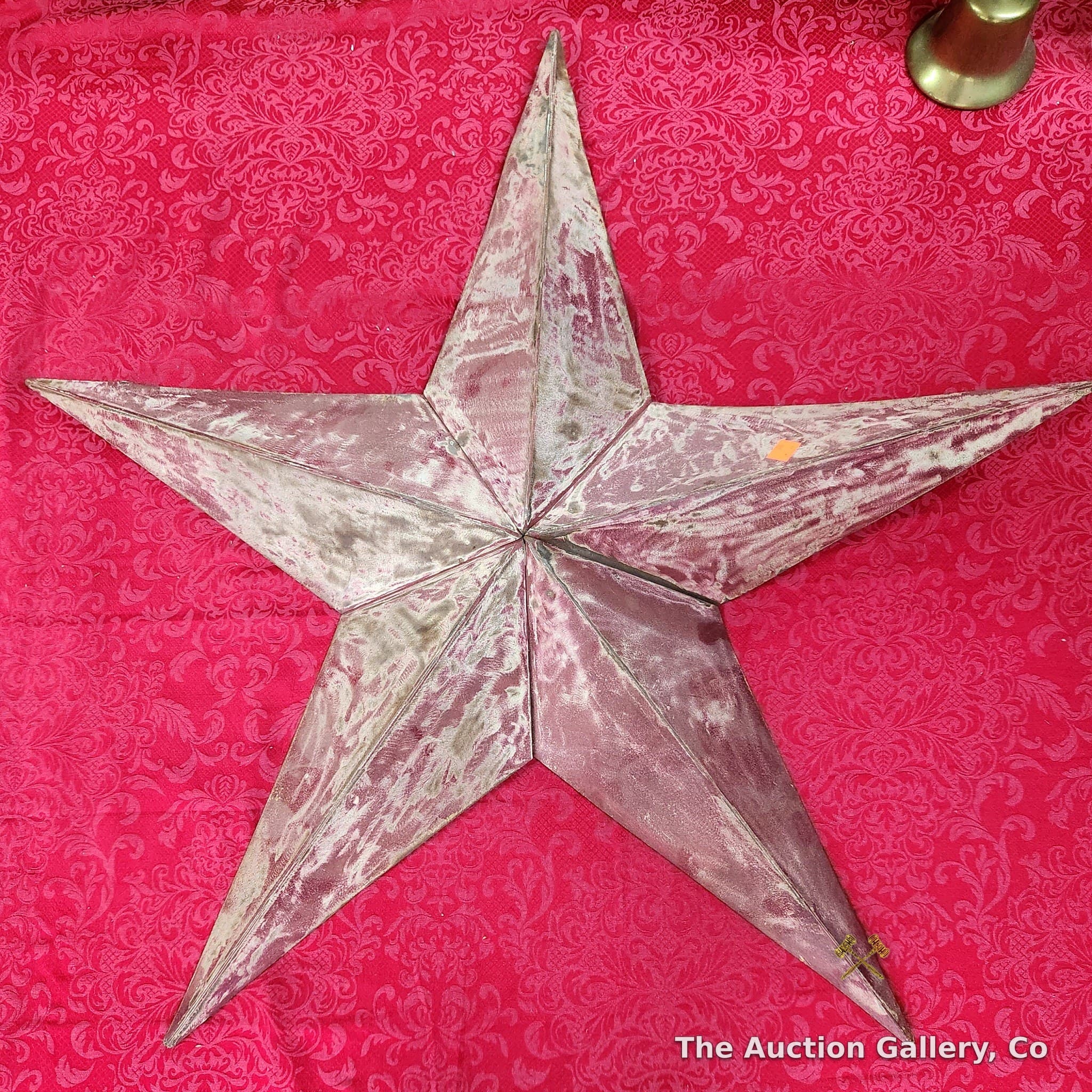 Giant Vintage Metal Barn Star, ~37 Inches