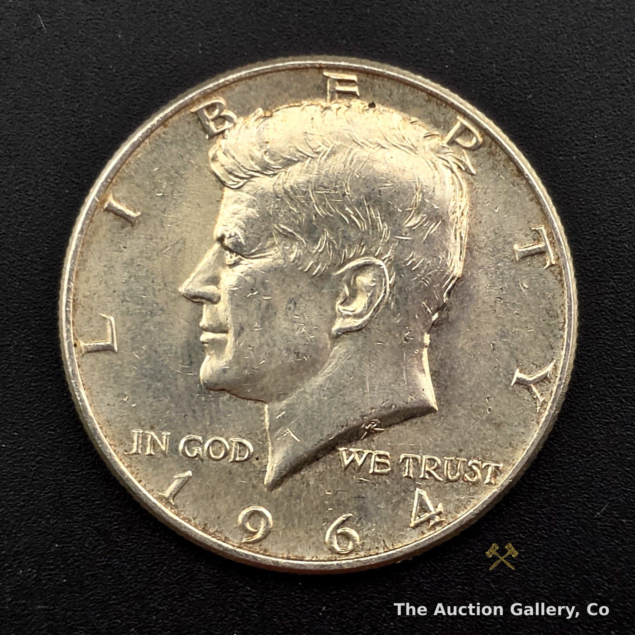 1964 Kennedy Half Dollar, 90% Silver