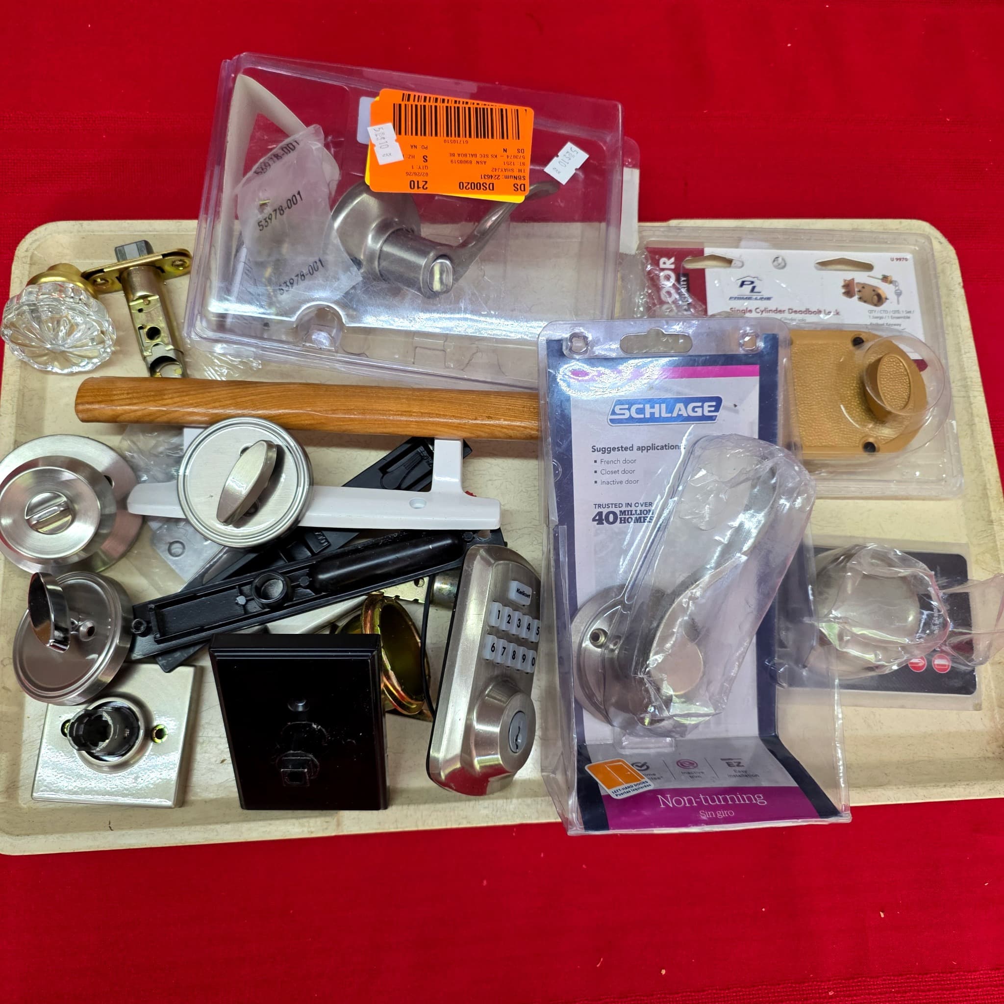 Lot of Door Hardware & Locksets, New in Package