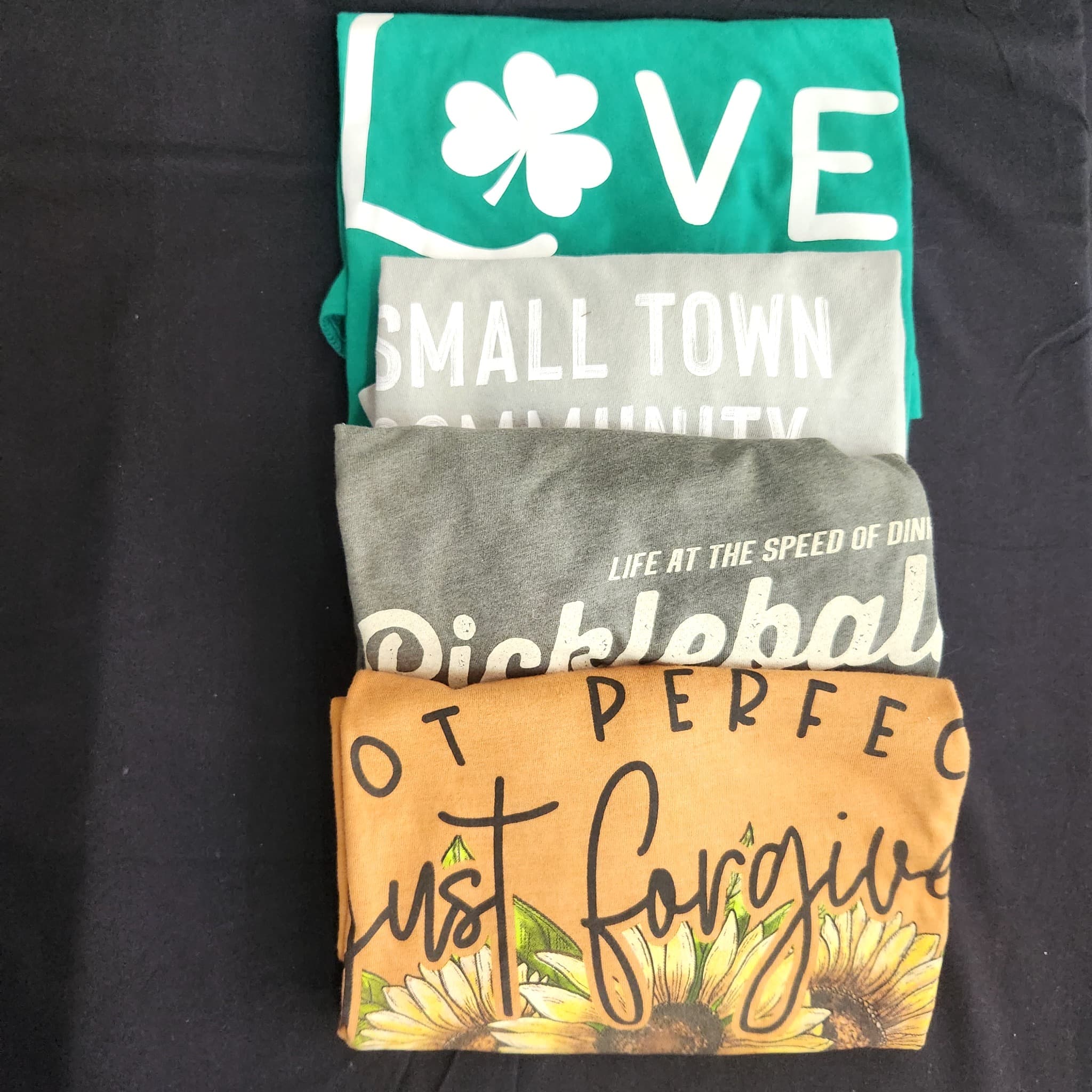 Graphic T-Shirts, Set of 4, Size Large, New