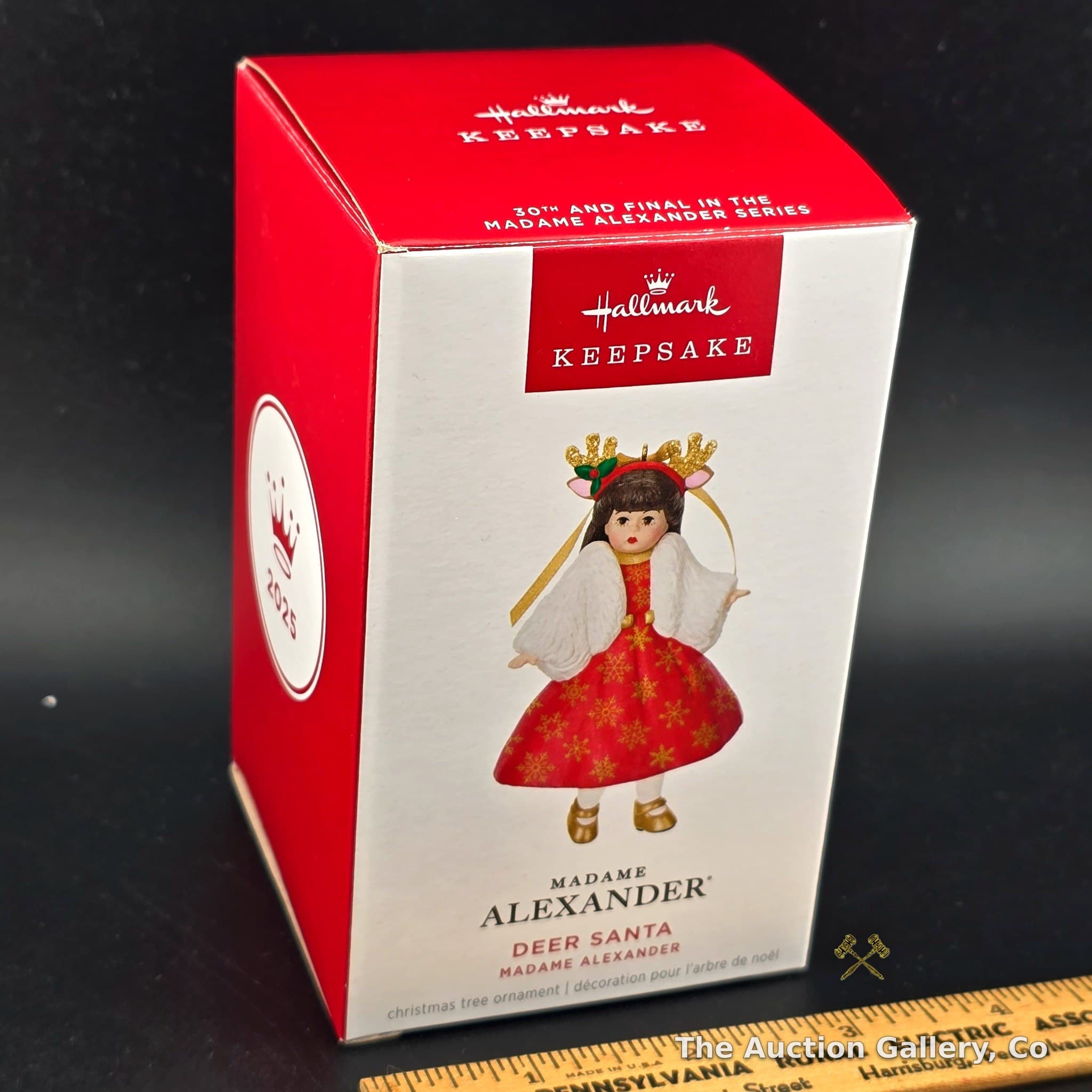 Hallmark Keepsake 2025 Madame Alexander Deer Santa Ornament