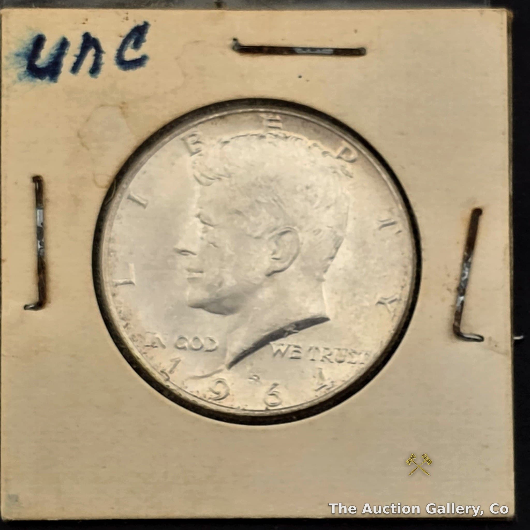 1964 Kennedy Half Dollar, 90% Silver, UNC