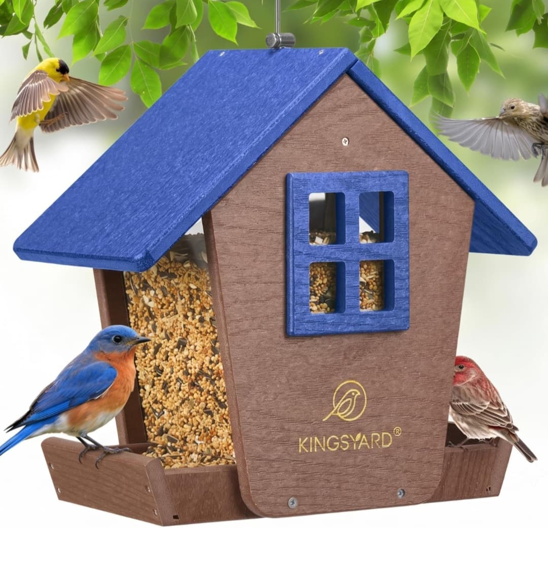 4 lbs Large Bird Feeder House