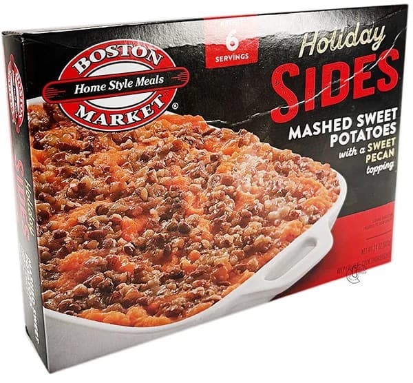 Boston Market Mashed Sweet Potatoes w/Pecan Topping 24oz.