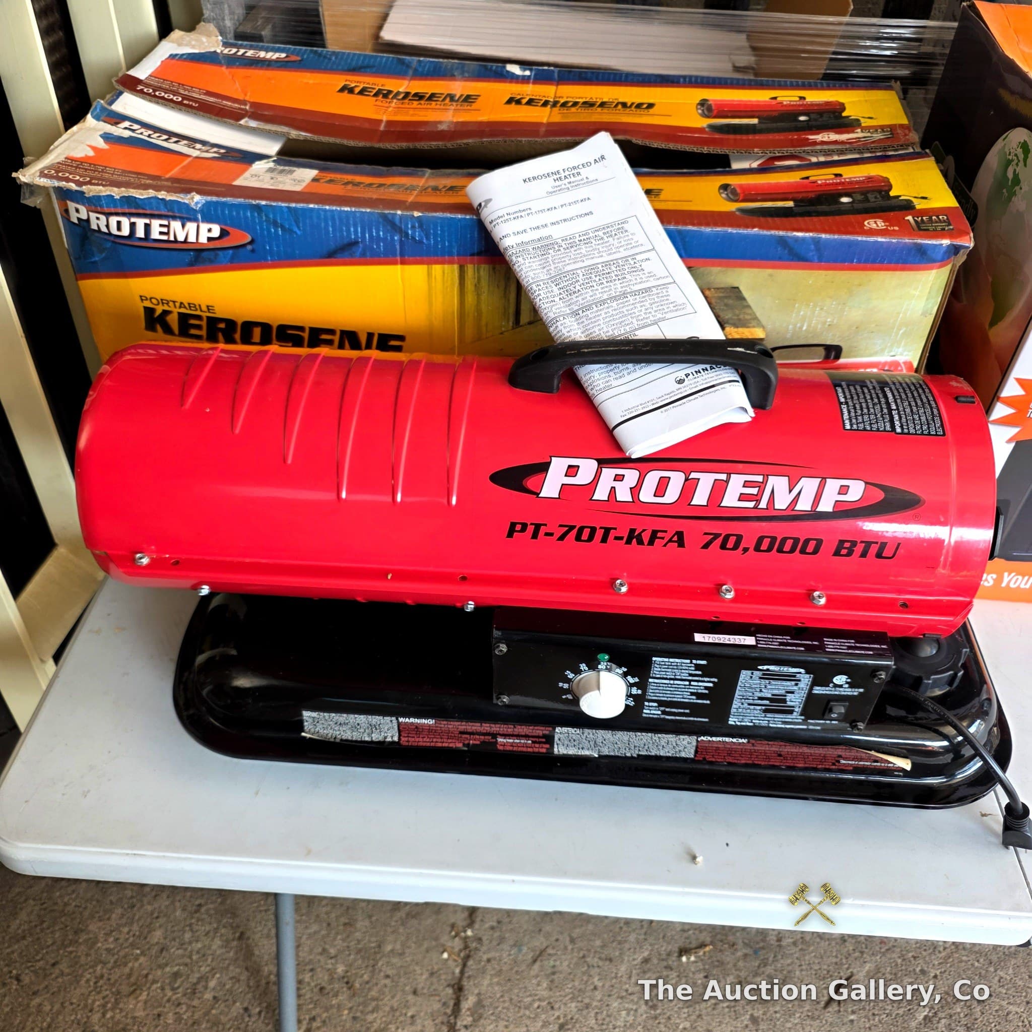 ProTemp PT-70T-KFA 70,000 BTU Kerosene Forced Air Heater