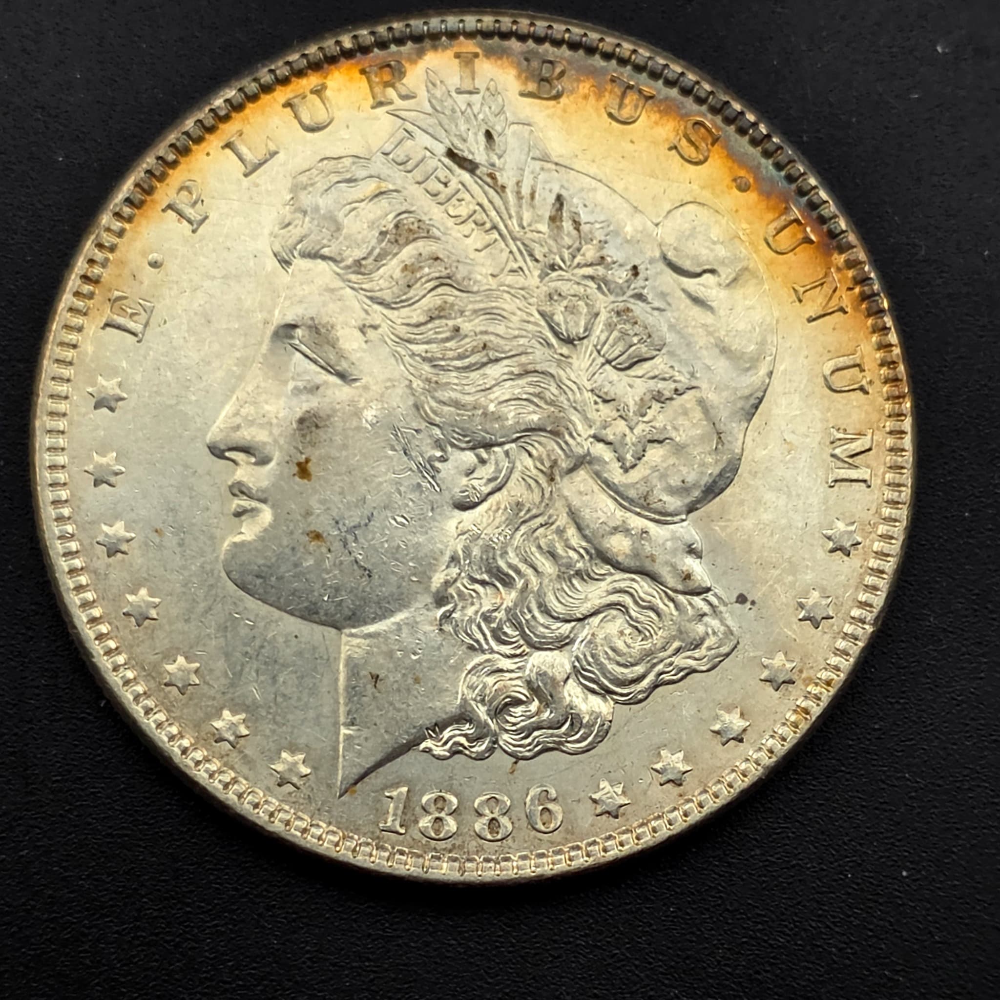 1886 Morgan Silver Dollar, 90% Silver