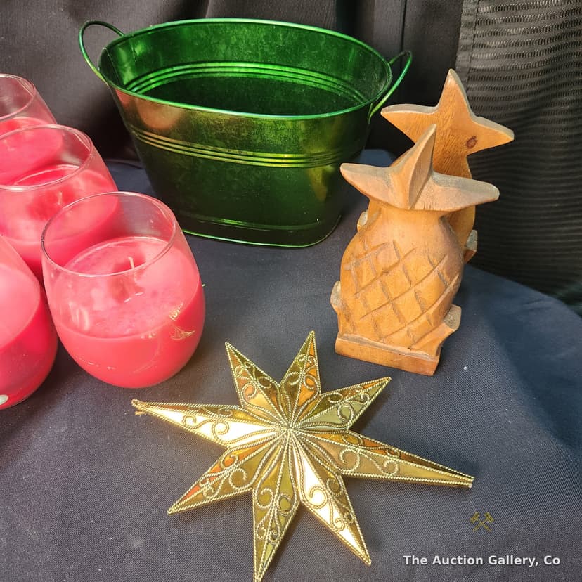 Holiday Home Decor Mixed Lot, 14 Pieces โ photo 4