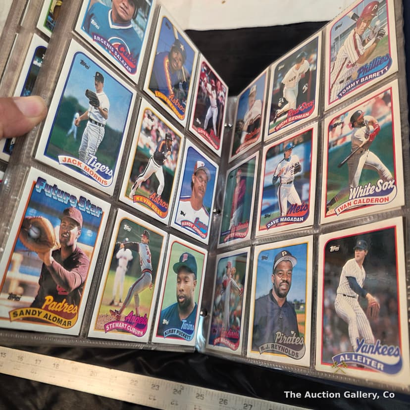 1989 Topps Baseball Complete Set, Numbered Order, Binder โ photo 6