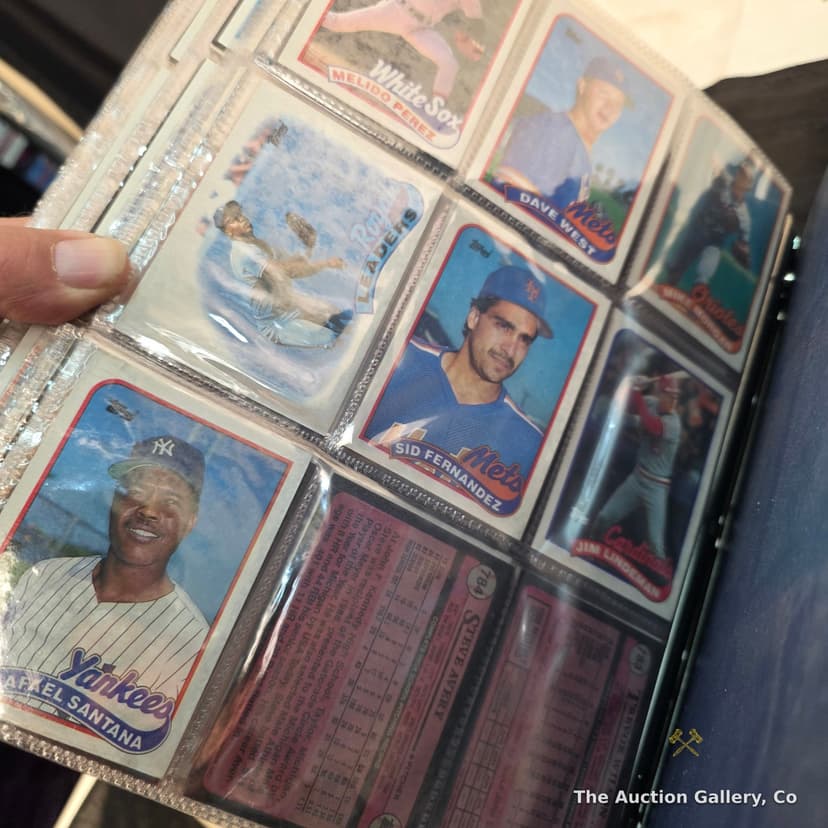 1989 Topps Baseball Complete Set, Numbered Order, Binder โ photo 5