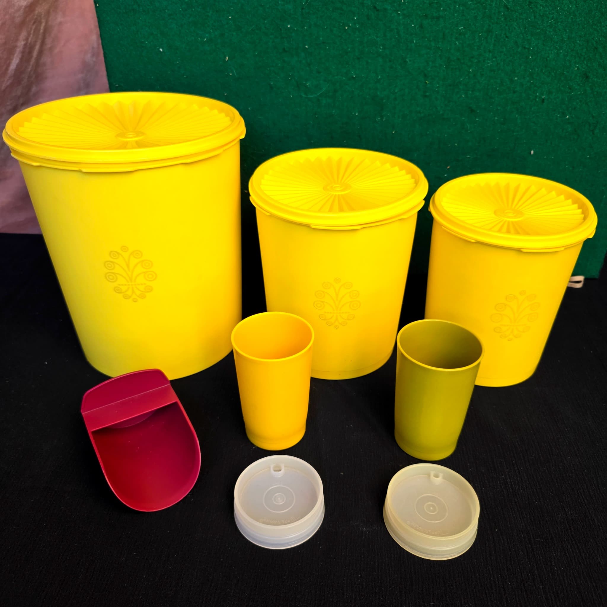 Vintage Tupperware Canister Set, 8-Piece Lot