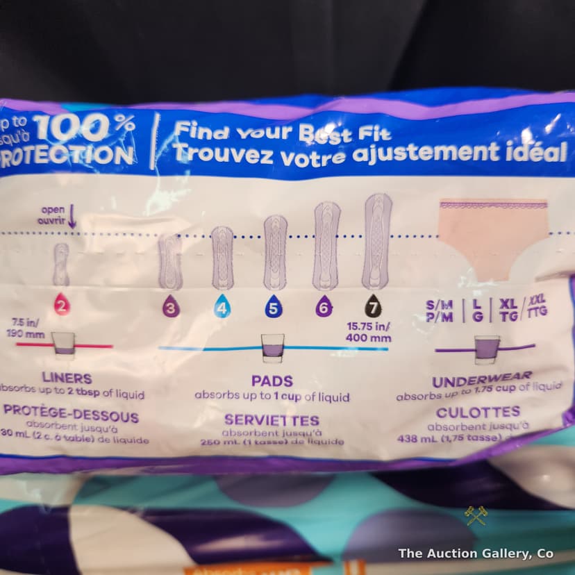 Always Discreet Pads & Because Protective Underwear, 2 Packages โ photo 4