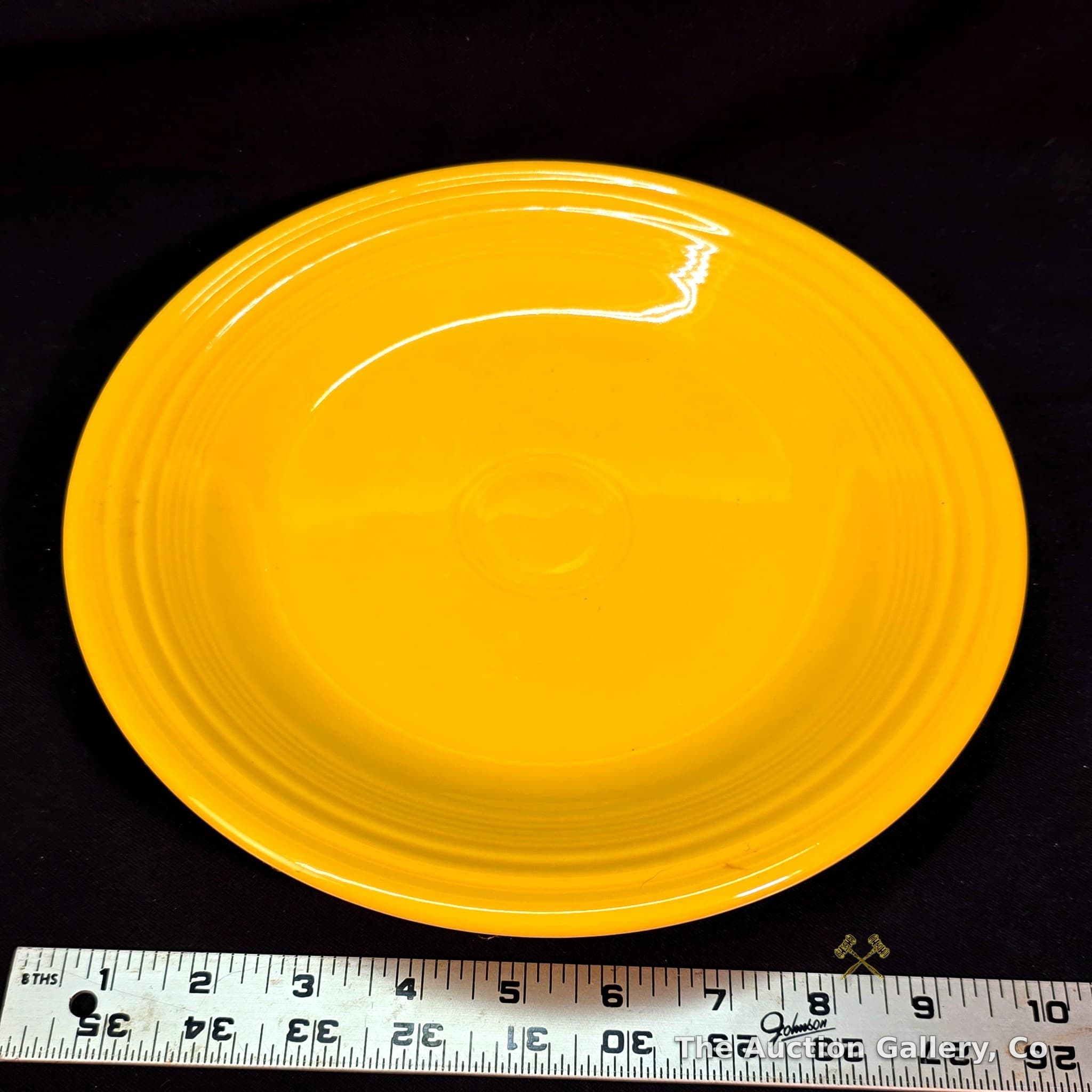Fiesta Homer Laughlin Yellow Dinner Plate, 10.5"