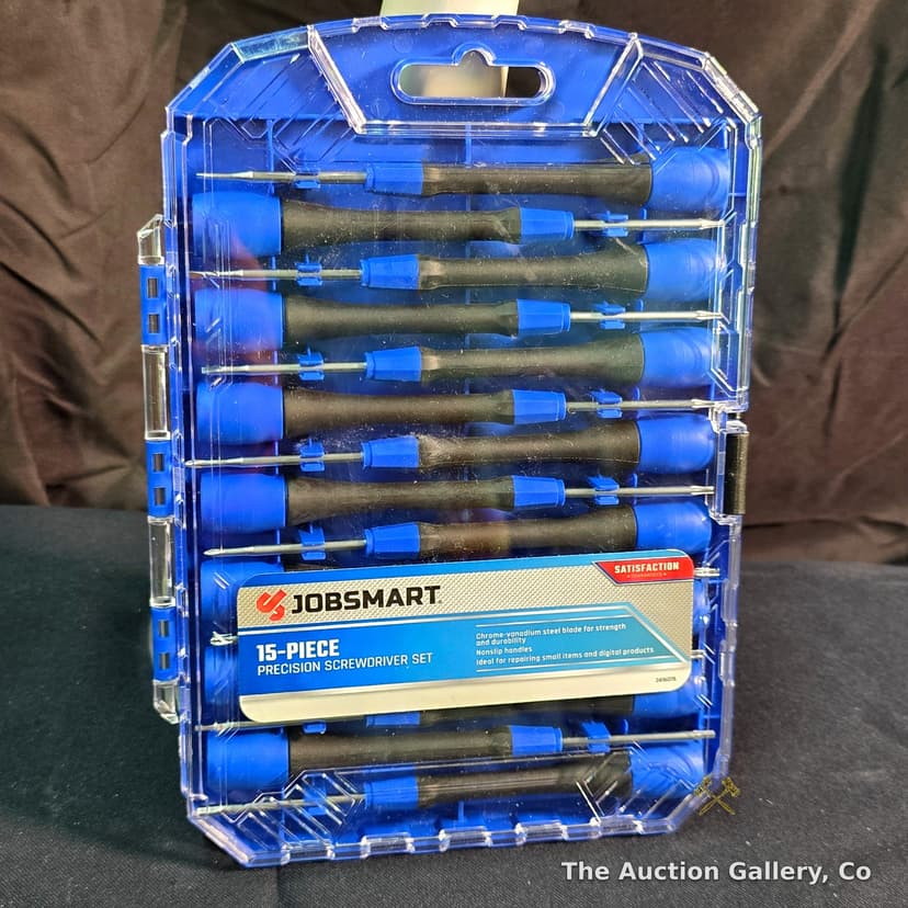 JobSmart 15-Piece Precision Screwdriver Set, New