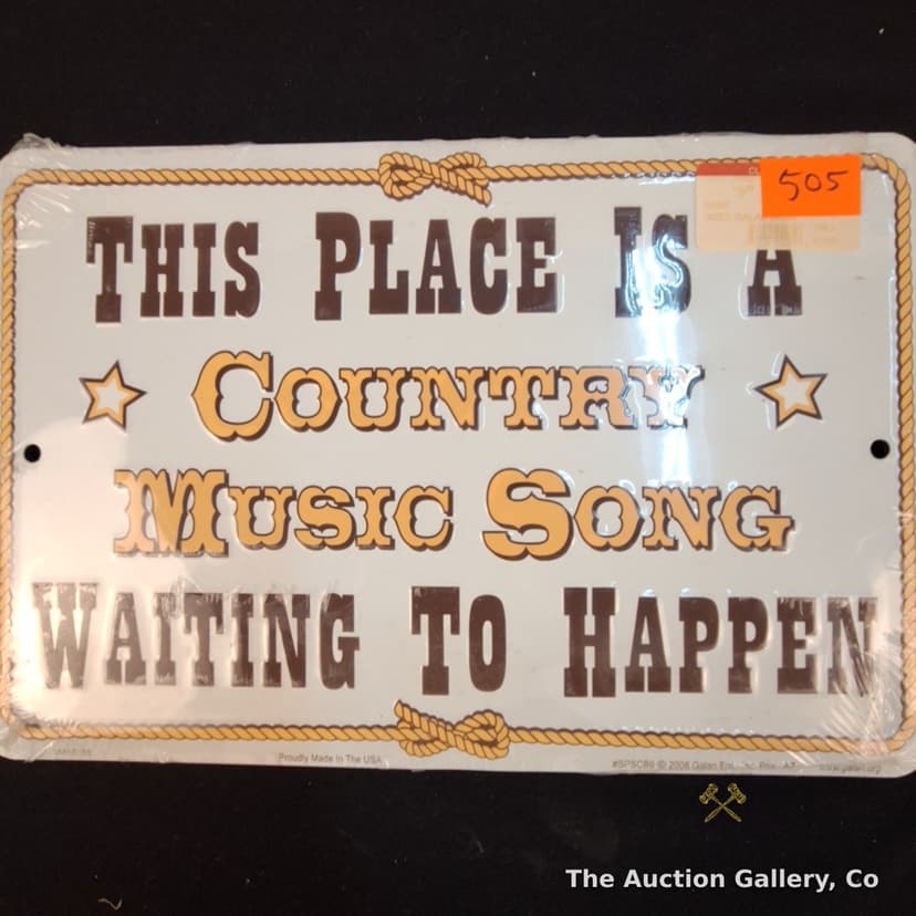 Novelty Metal Signs, Set of 3 โ Humorous Bar & Home Decor โ photo 3
