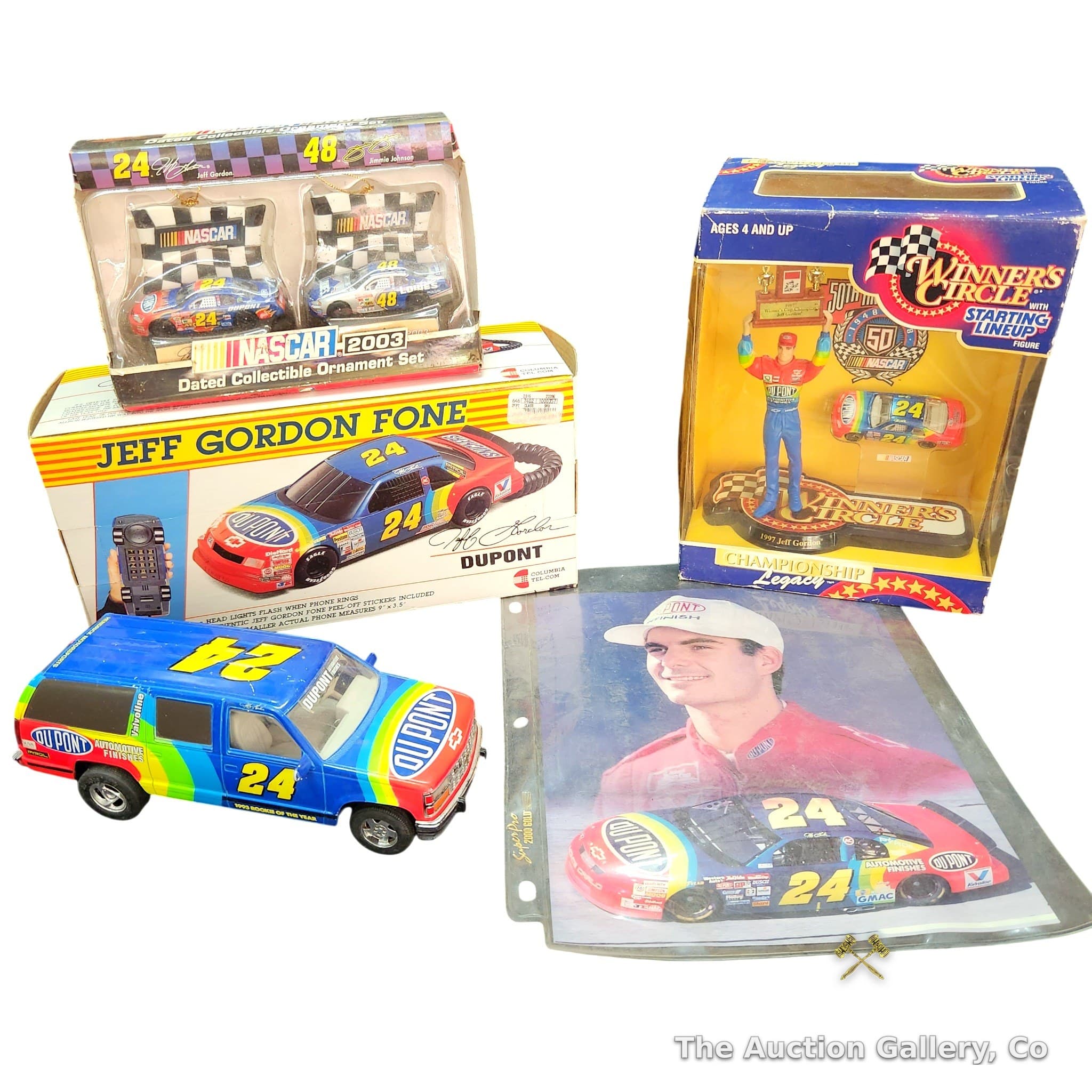 Jeff Gordon #24 NASCAR Collectibles Lot of 5