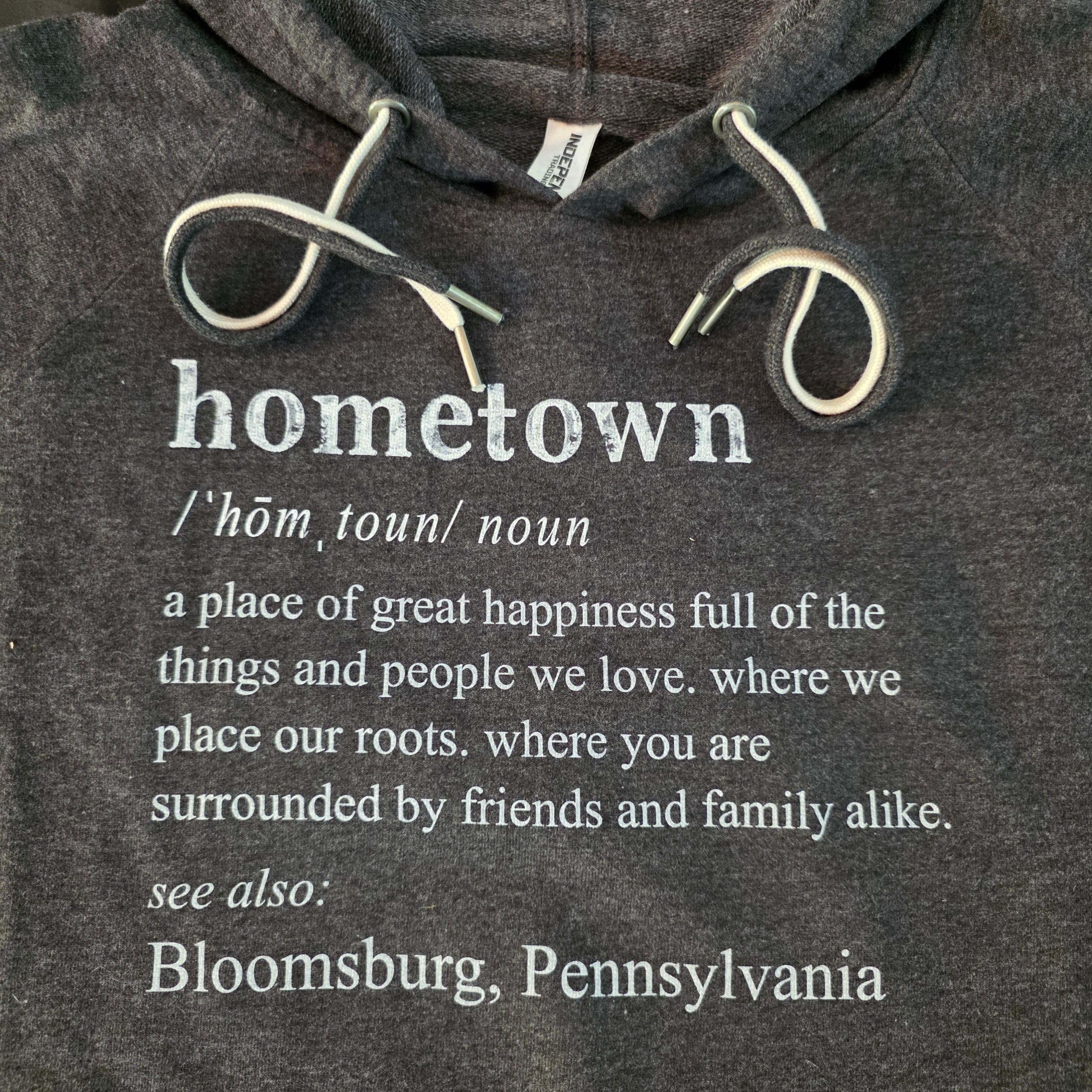 Bloomsburg PA "Hometown" Hoodie, XX Large โ Brand New