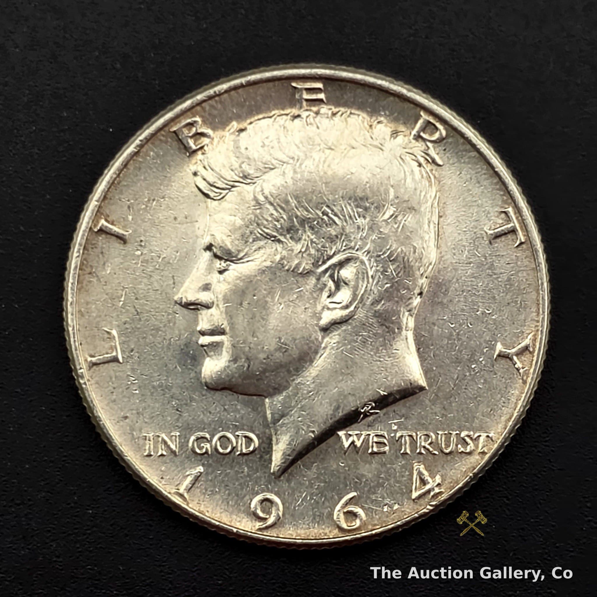 1964 Kennedy Half Dollar, 90% Silver