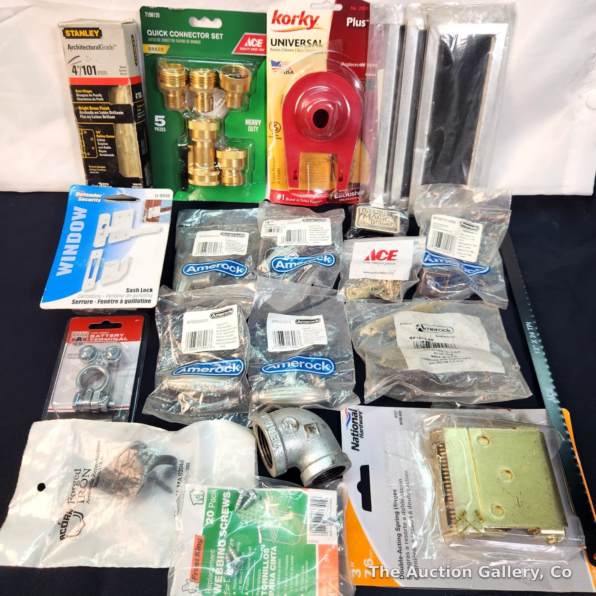 Mixed Hardware Lot โ Amerock, Stanley, Korky, National Hardware & More