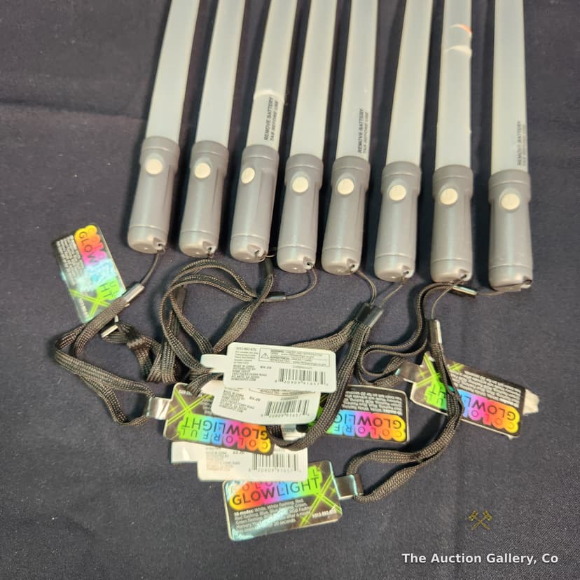 Colorful Glow Light LED Wands, Set of 8, New with Tags โ photo 4