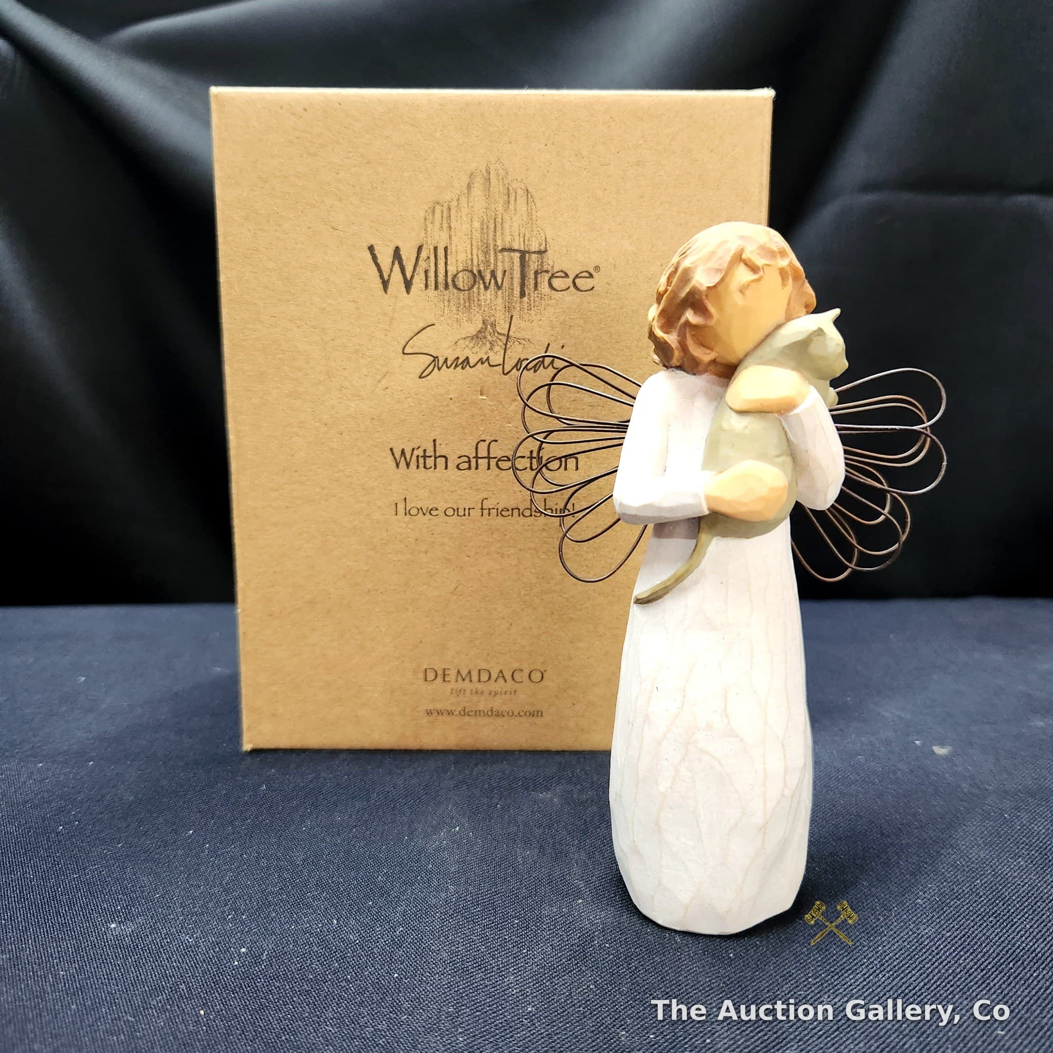 Willow Tree "With Affection" Angel Figurine, Signed, New in Box