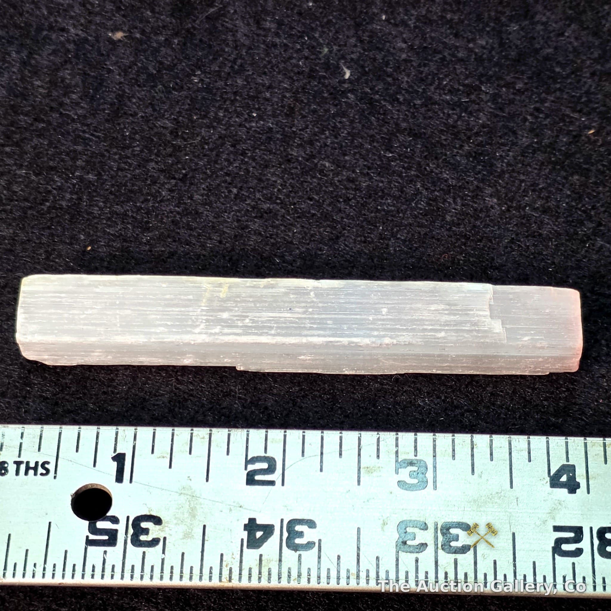 Raw Selenite Crystal Wand, Approx. 4 Inches