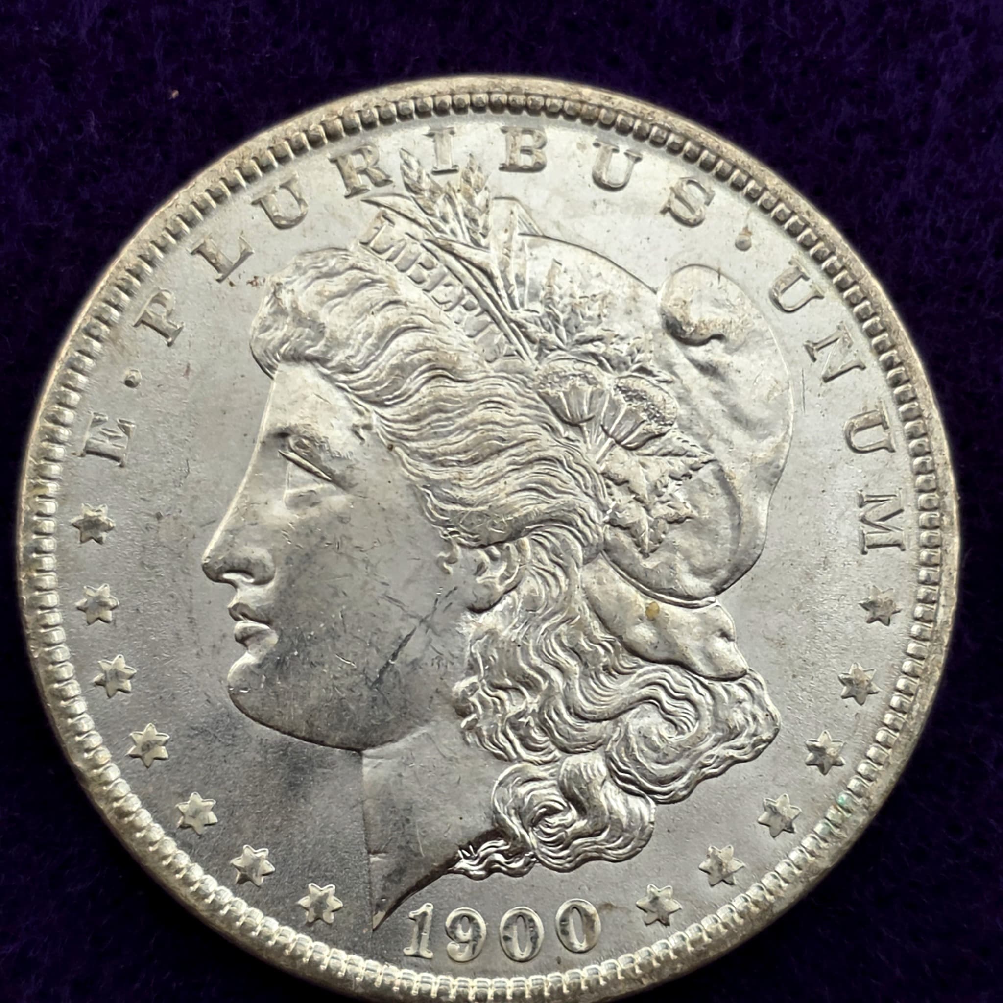 1900-O Morgan Silver Dollar, 90% Silver