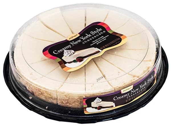 Jon Donaire 9" Creamy NY Style Cheesecake 16-Slices 40oz.