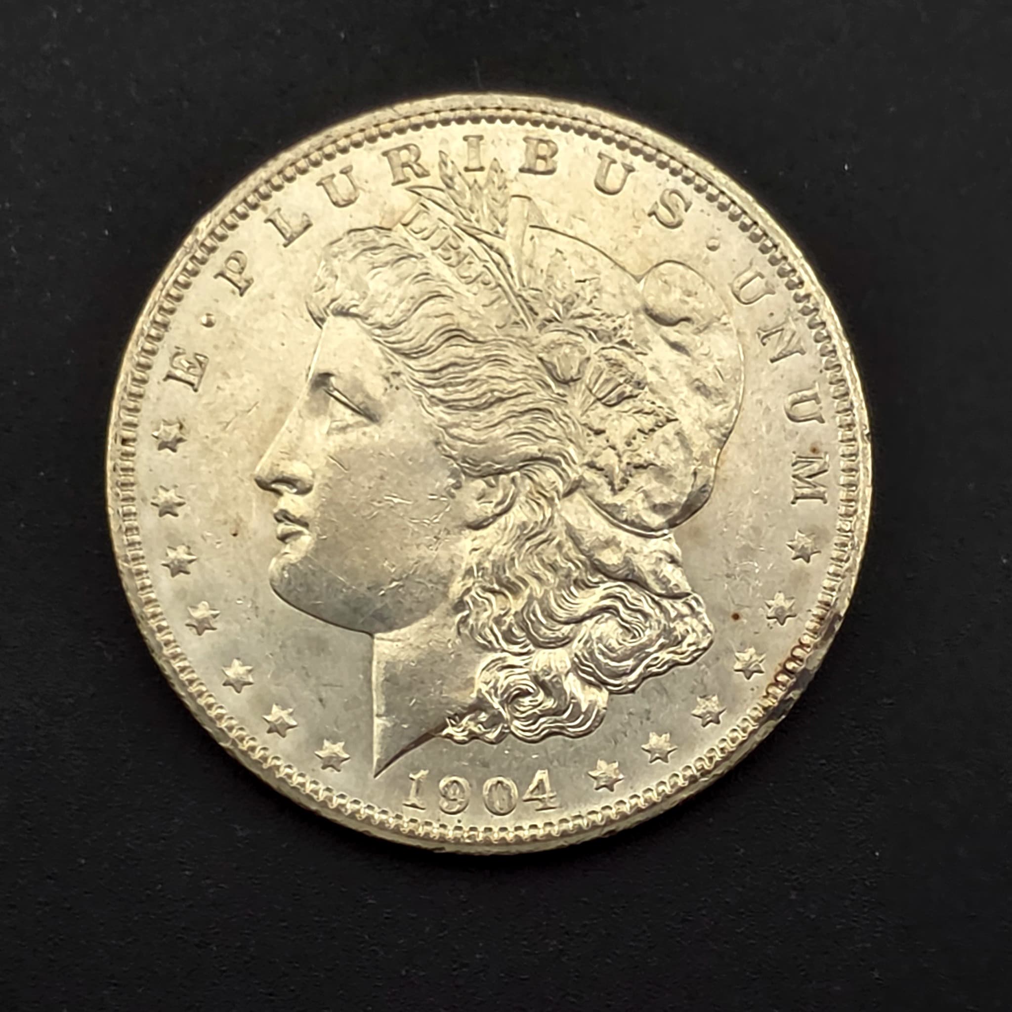 1904-O Morgan Silver Dollar, 90% Silver