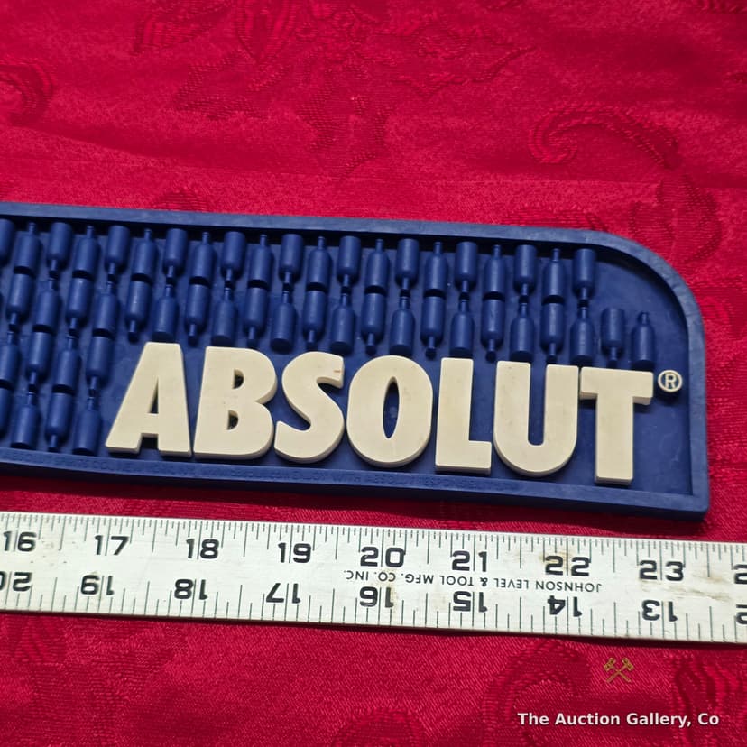 Absolut Vodka Rubber Bar Mat, Unused β photo 2