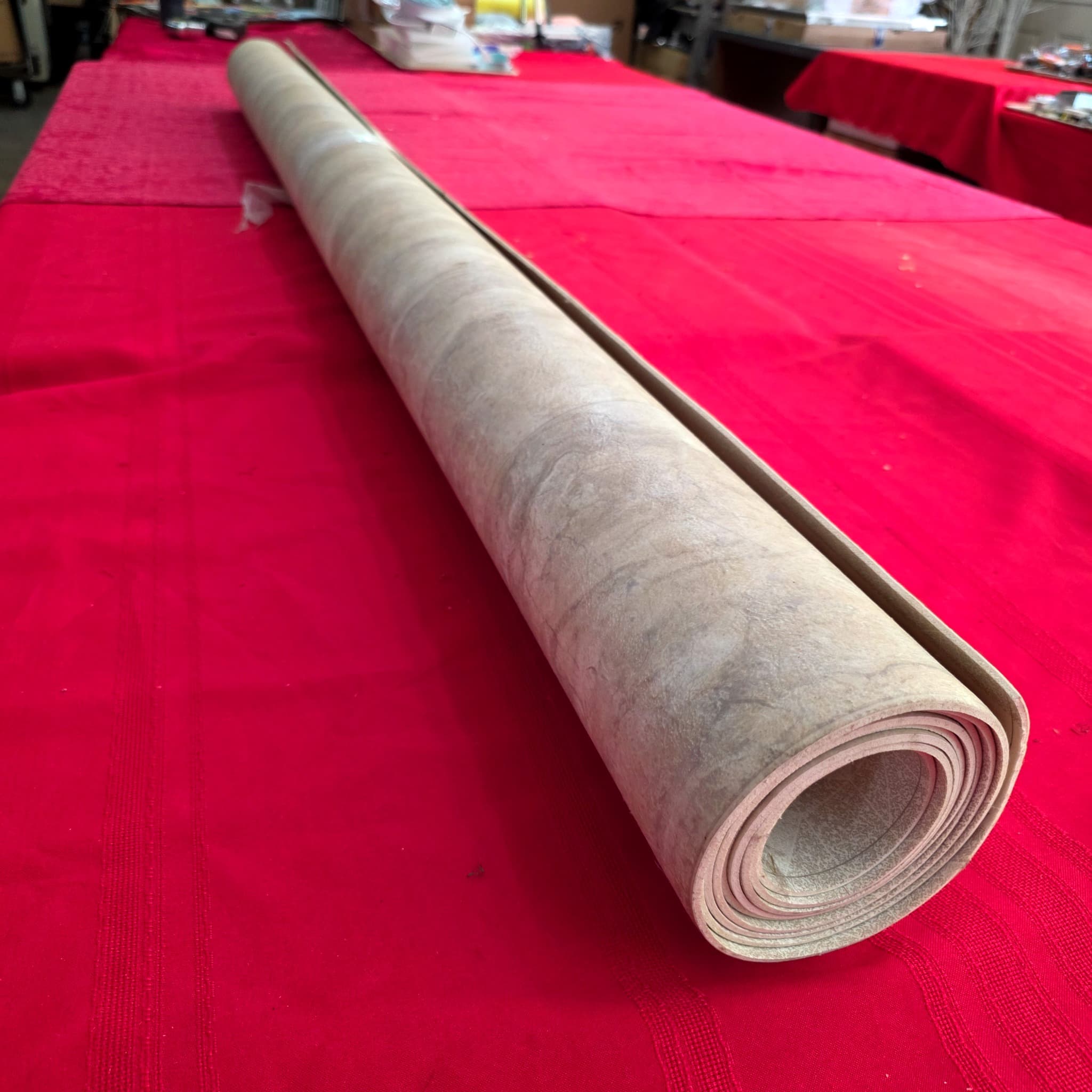 Large Roll Linoleum Flooring, 6' x 9', New