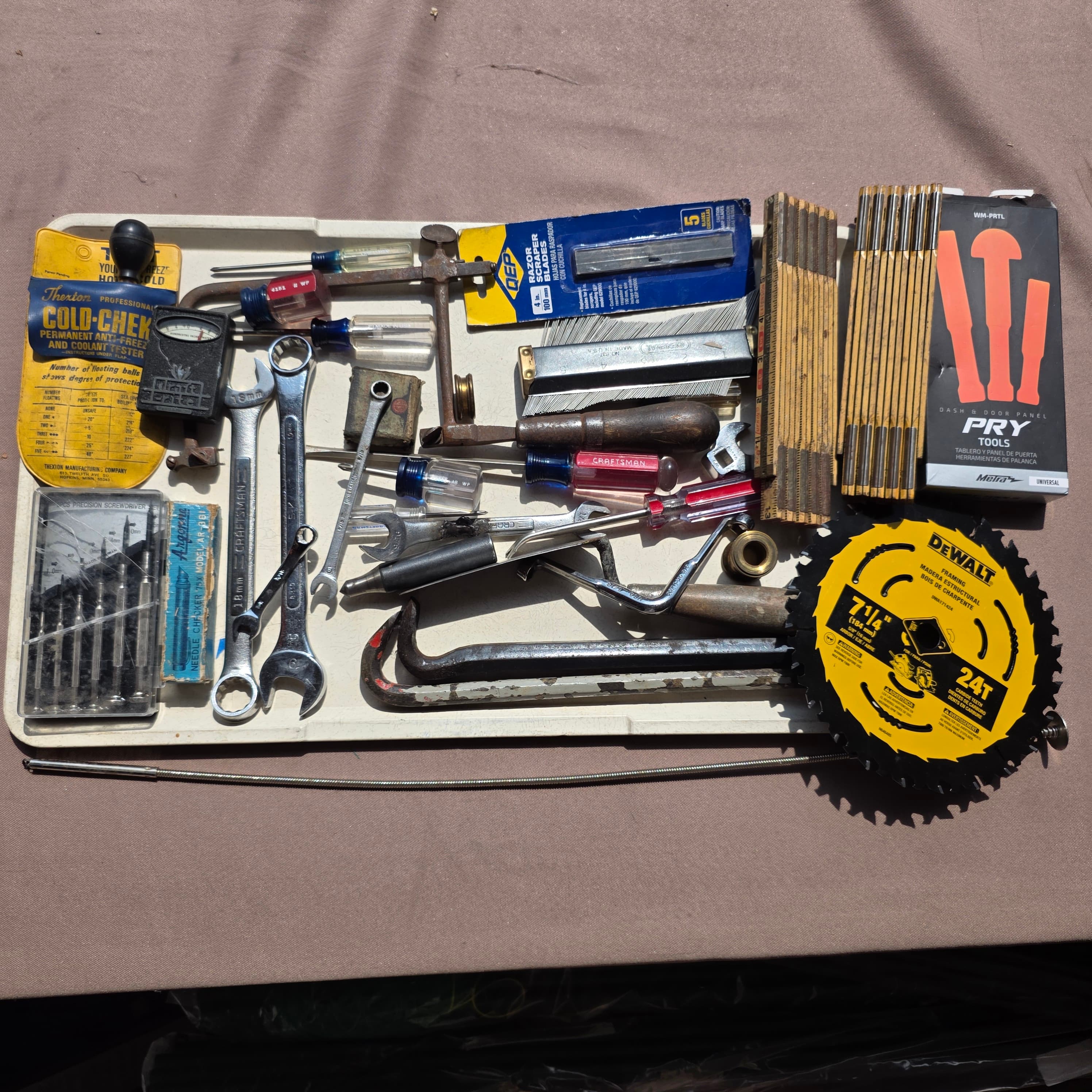 Huge Tray Lot of Tools