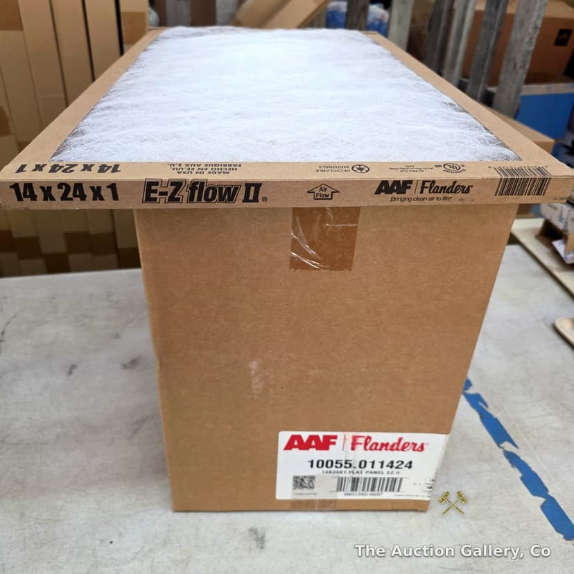 AAF Flanders E-Z Flow II Furnace Filters, Case of 12, 14x24x1