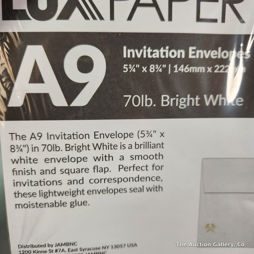 LUXPaper A9 Invitation Envelopes, 250 Count, New in Box β photo 3