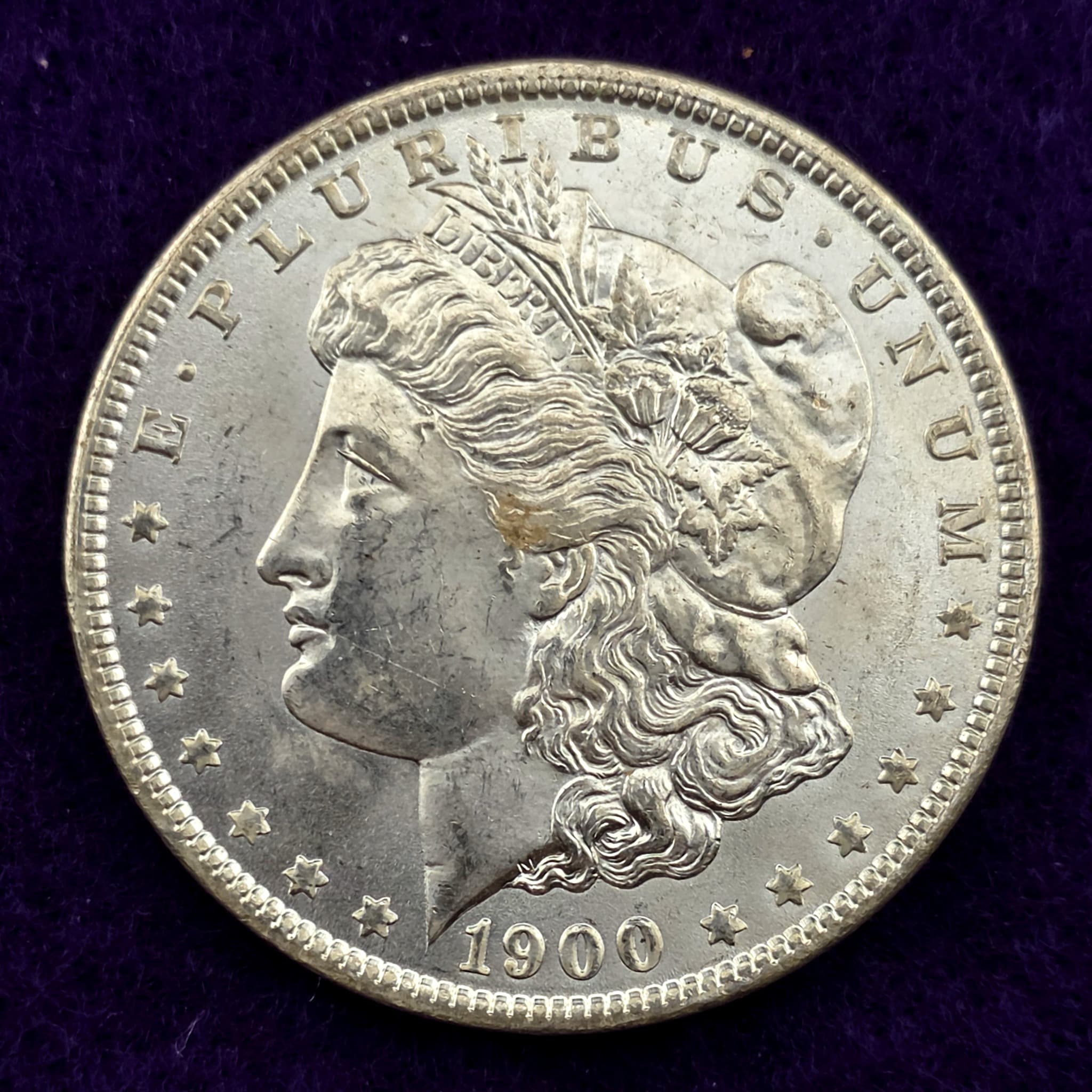1900-O Morgan Silver Dollar, 90% Silver