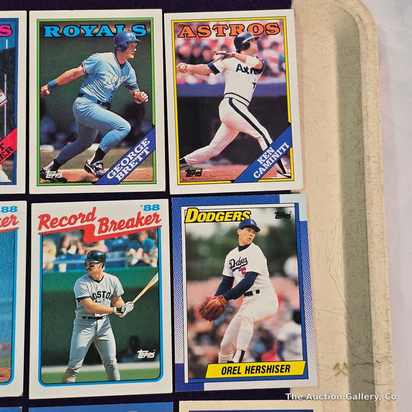 Vintage Baseball Card Lot of 21 โ Bonds, Maddux, Clemens, Brett โ photo 4