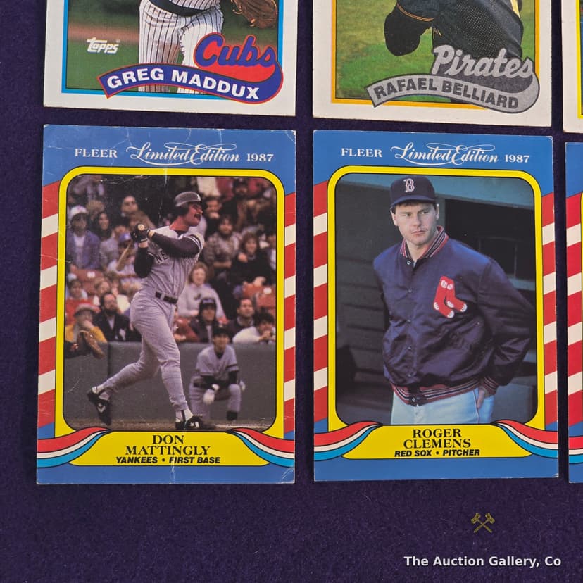 Vintage Baseball Card Lot of 21 โ Bonds, Maddux, Clemens, Brett โ photo 5