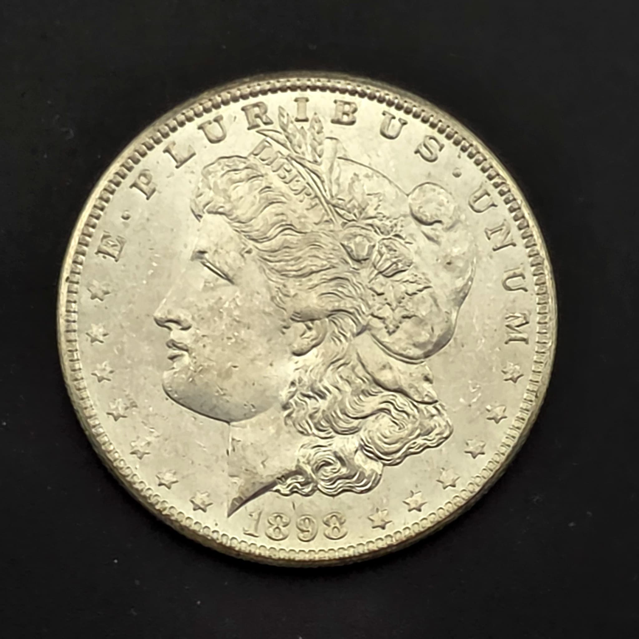 1898-O Morgan Silver Dollar, 90% Silver