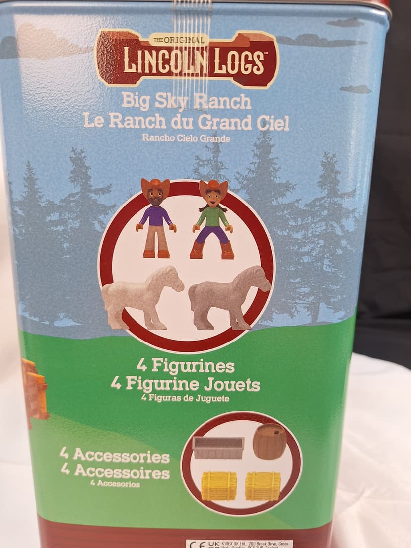 Lincoln Logs Big Sky Ranch Building Set, 110 Pieces, New β photo 9